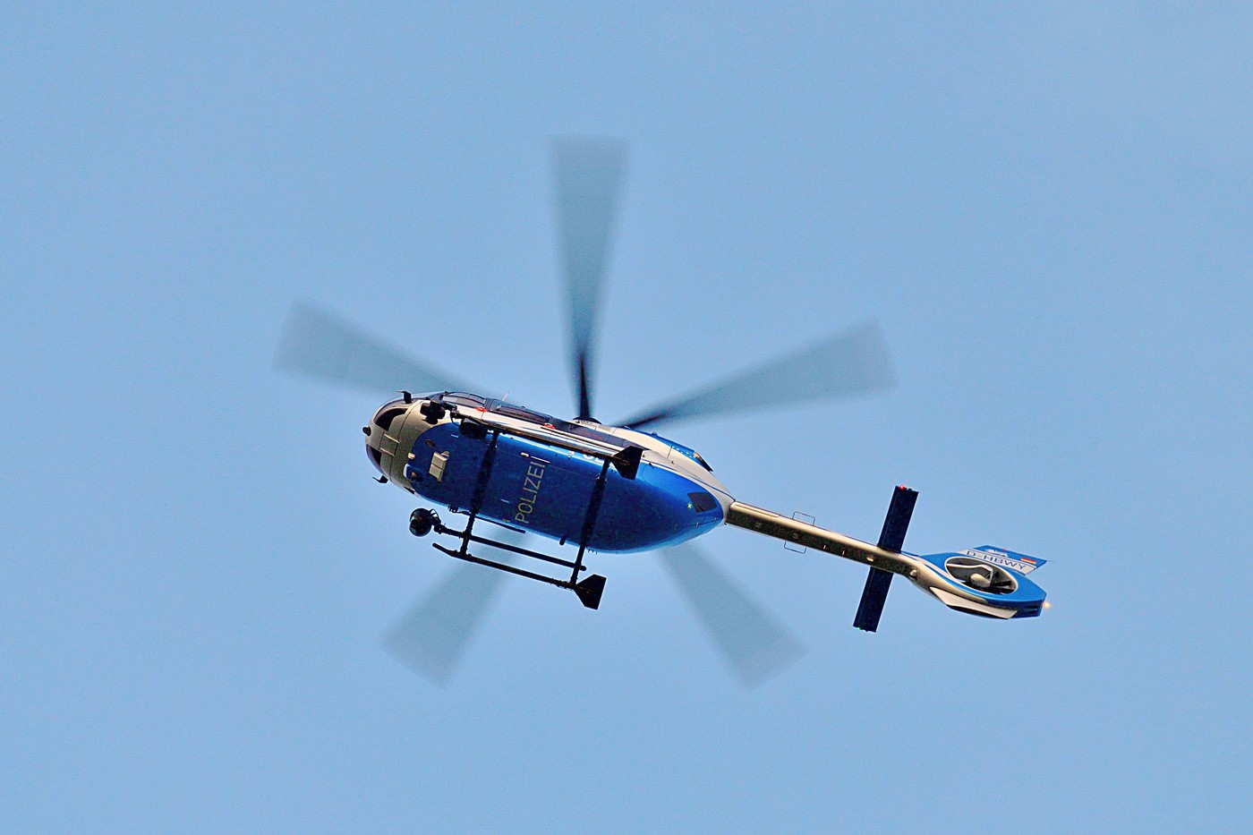 helikopter, nemška policija