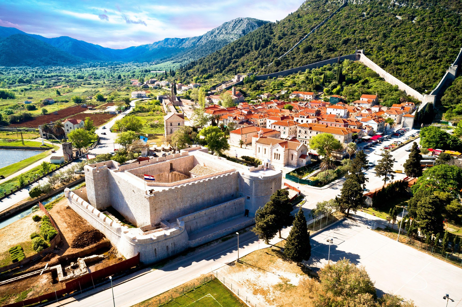 ston, pelješac, hrvaška