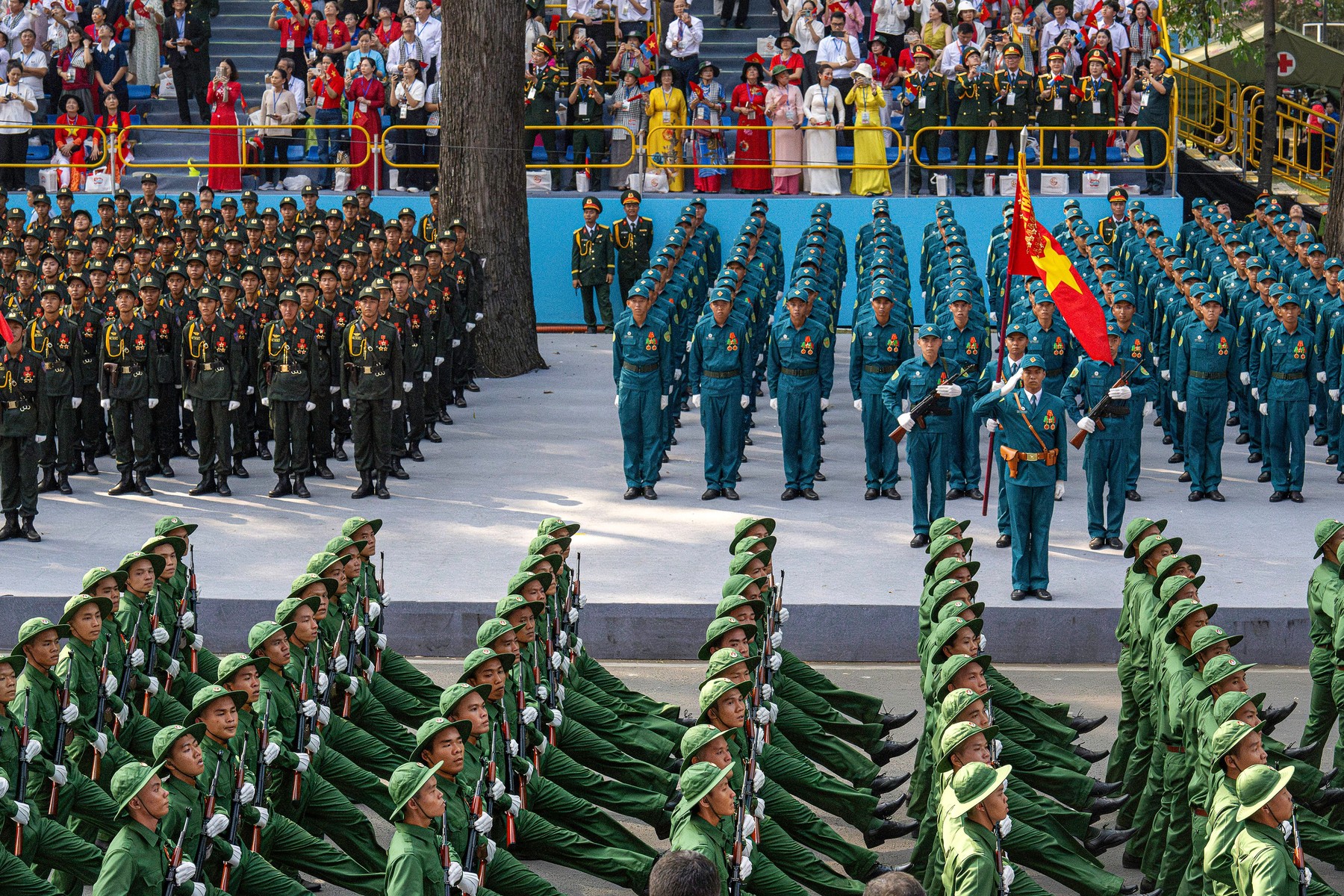 Vietnam, parada, Hošiminh