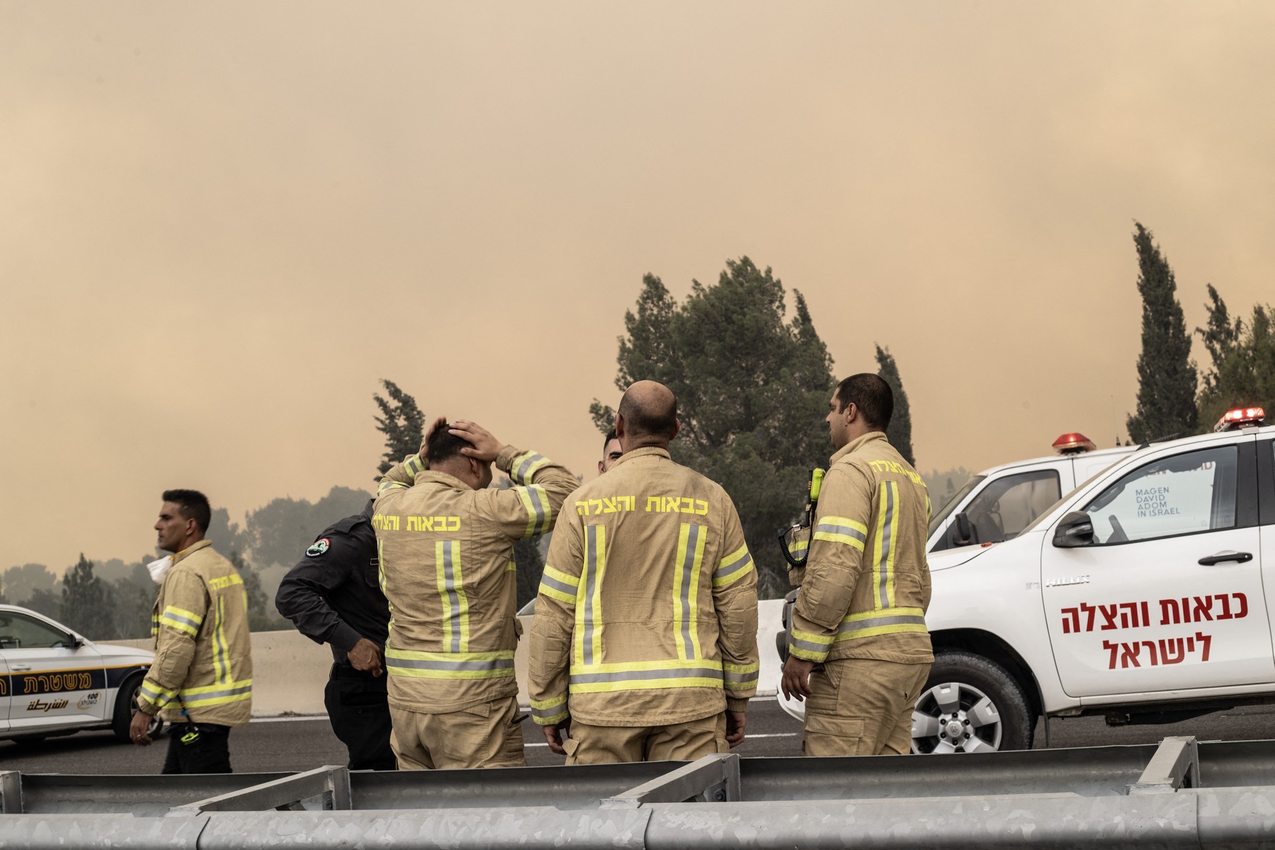 Požari v Izraelu (Foto: PROFIMEIDA)