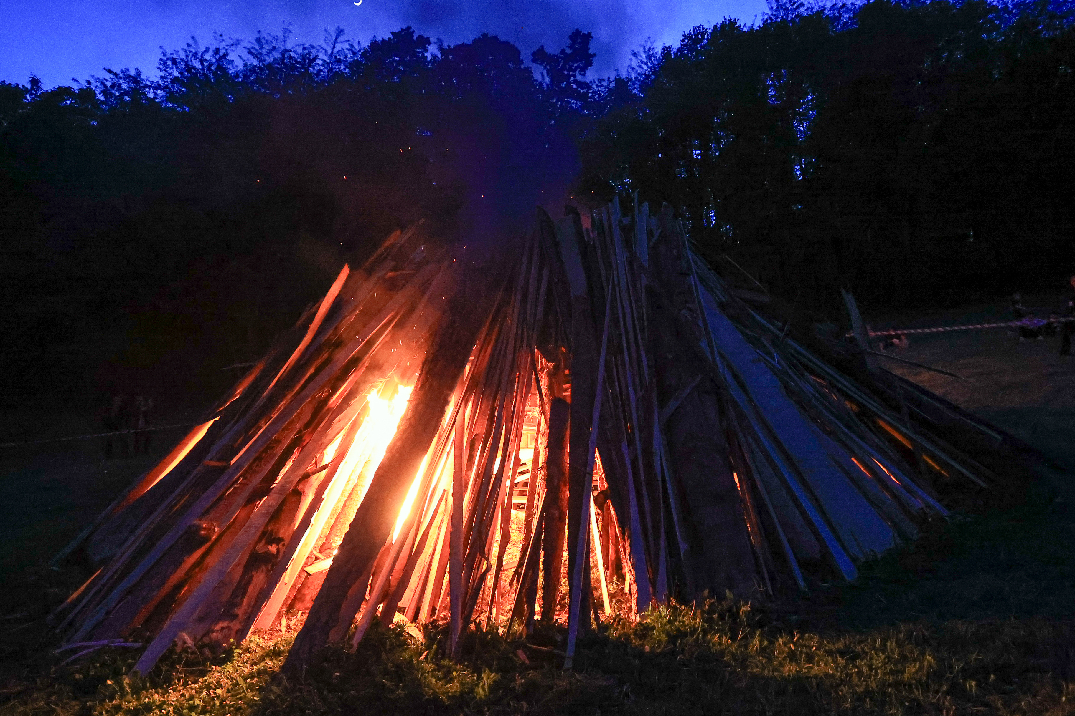 trška gora nad krškim, kres, kresovanje