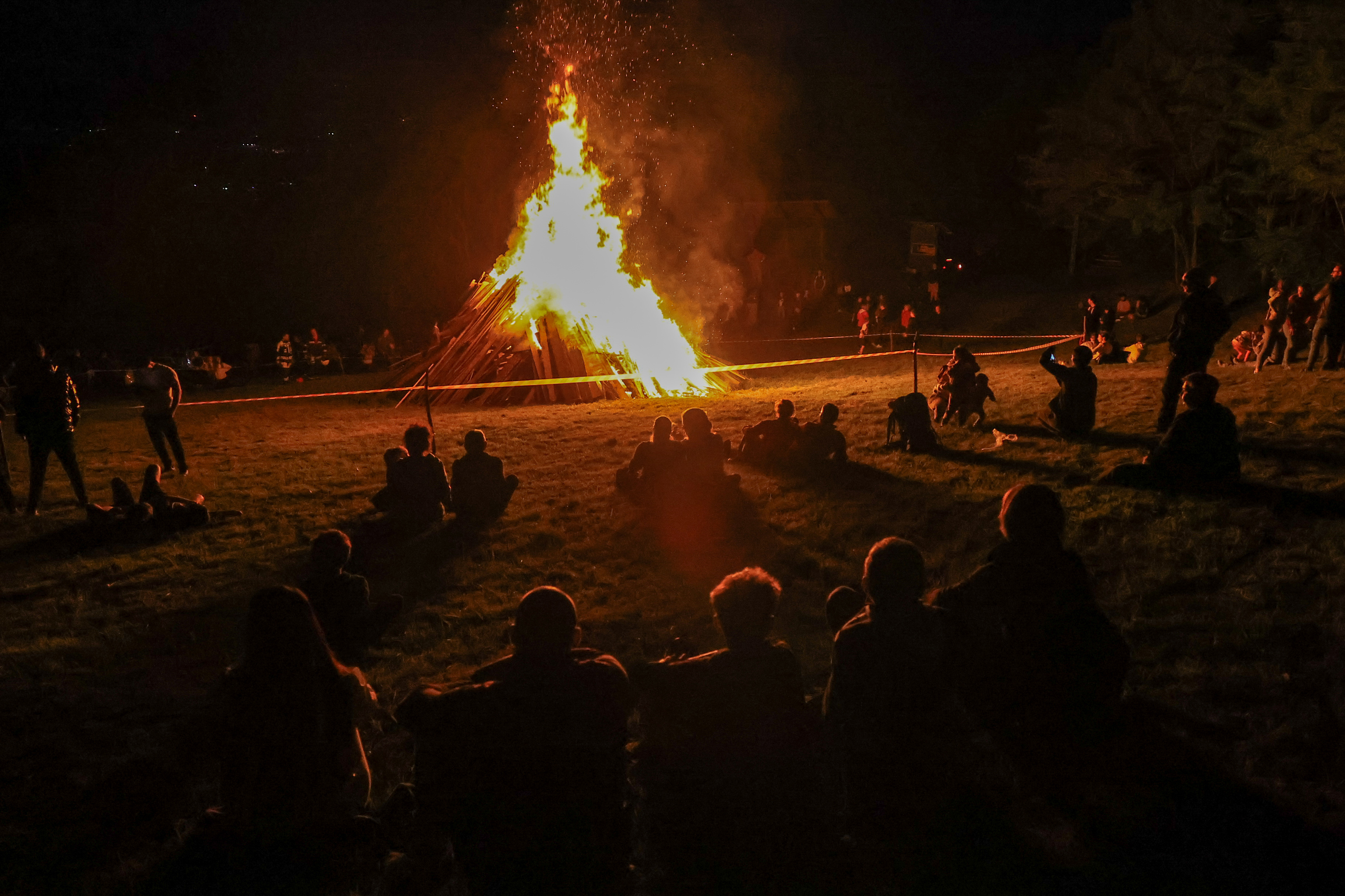 trška gora nad krškim, kres, kresovanje