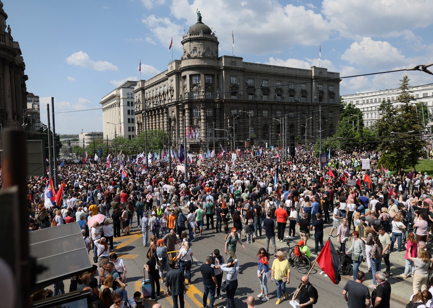 protest, srbija, beograd