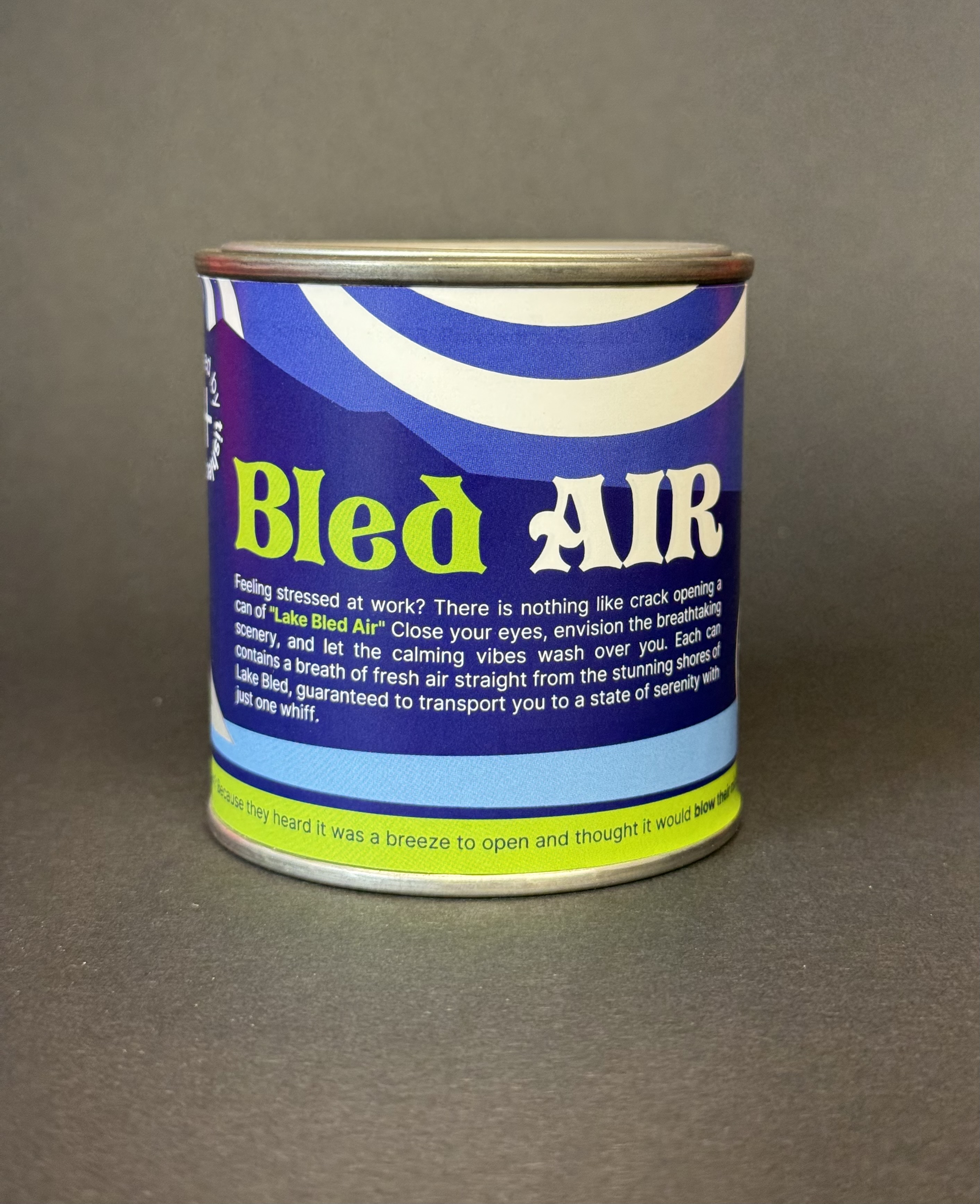 Zrak na Bledu v kozarcu