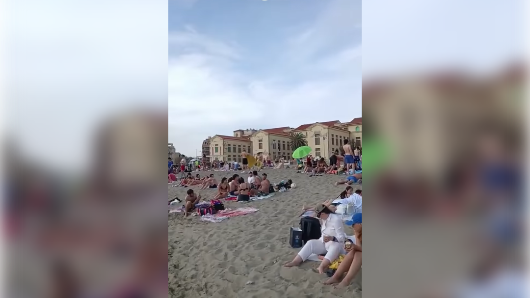 bager, plaža, Italija