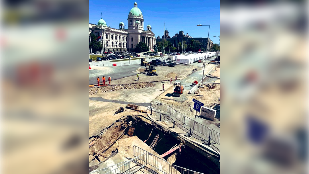 Trg Nikole Pašića v Beogradu