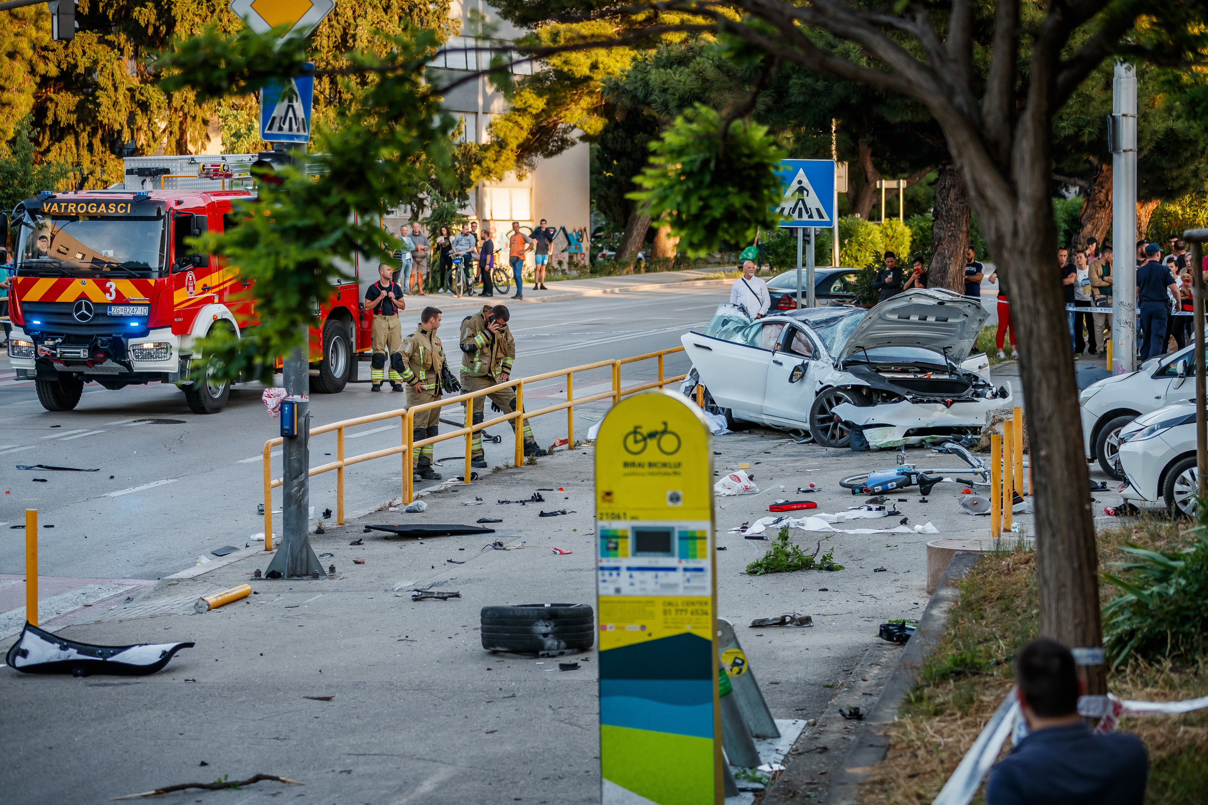 Prometna nesreča v Splitu