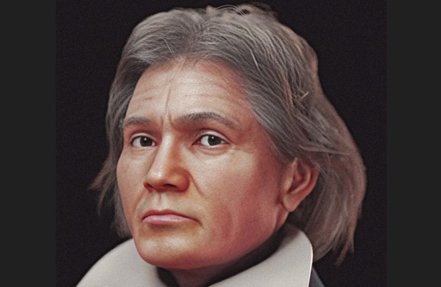 Ludwig van Beethoven rekonstrukcija obraza 2