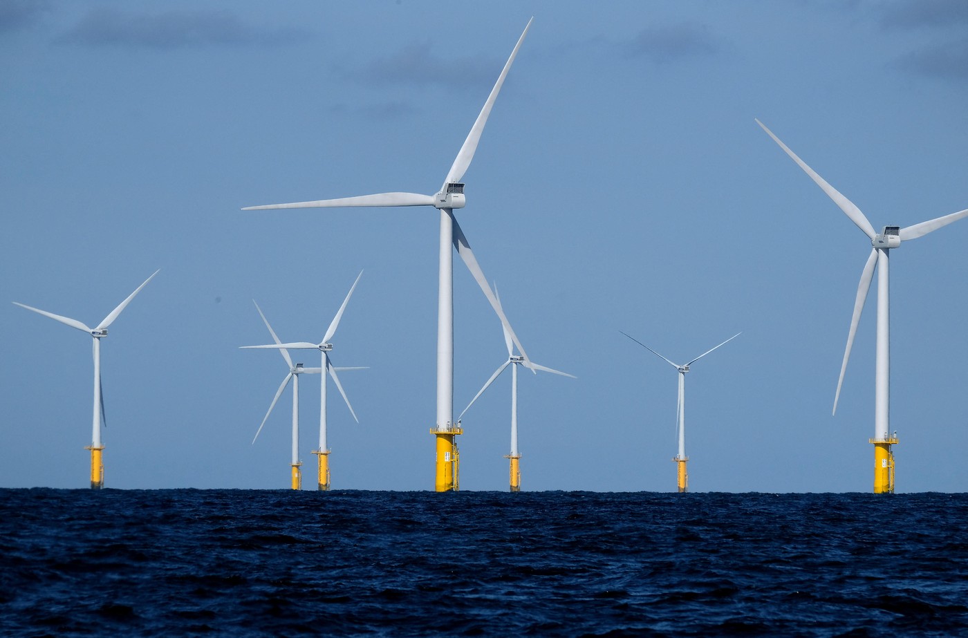 belgijske vetrne elektrarne v Severnem morju