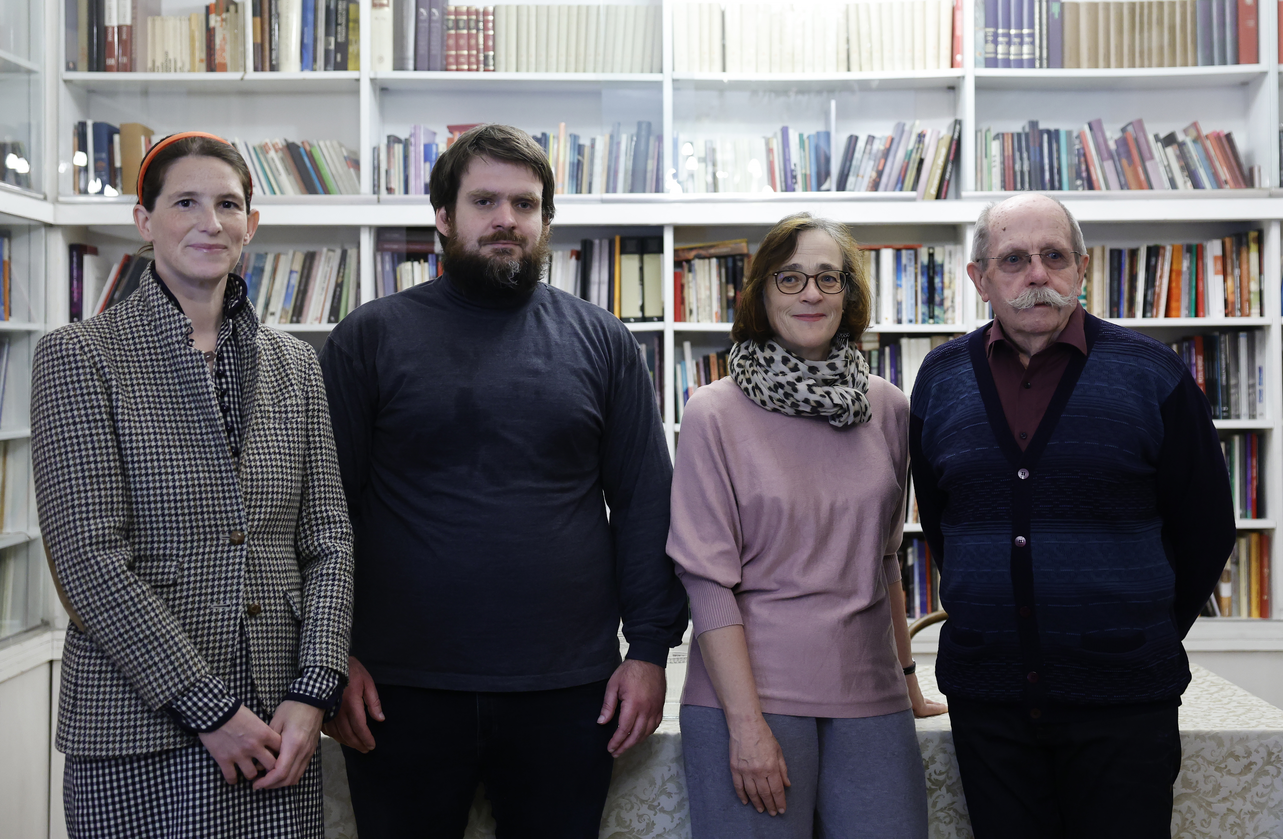 Novinarska konferenca Slovenskega Pen s predstavitvijo nominirank in nominirancev za Cankarjevo nagrado.