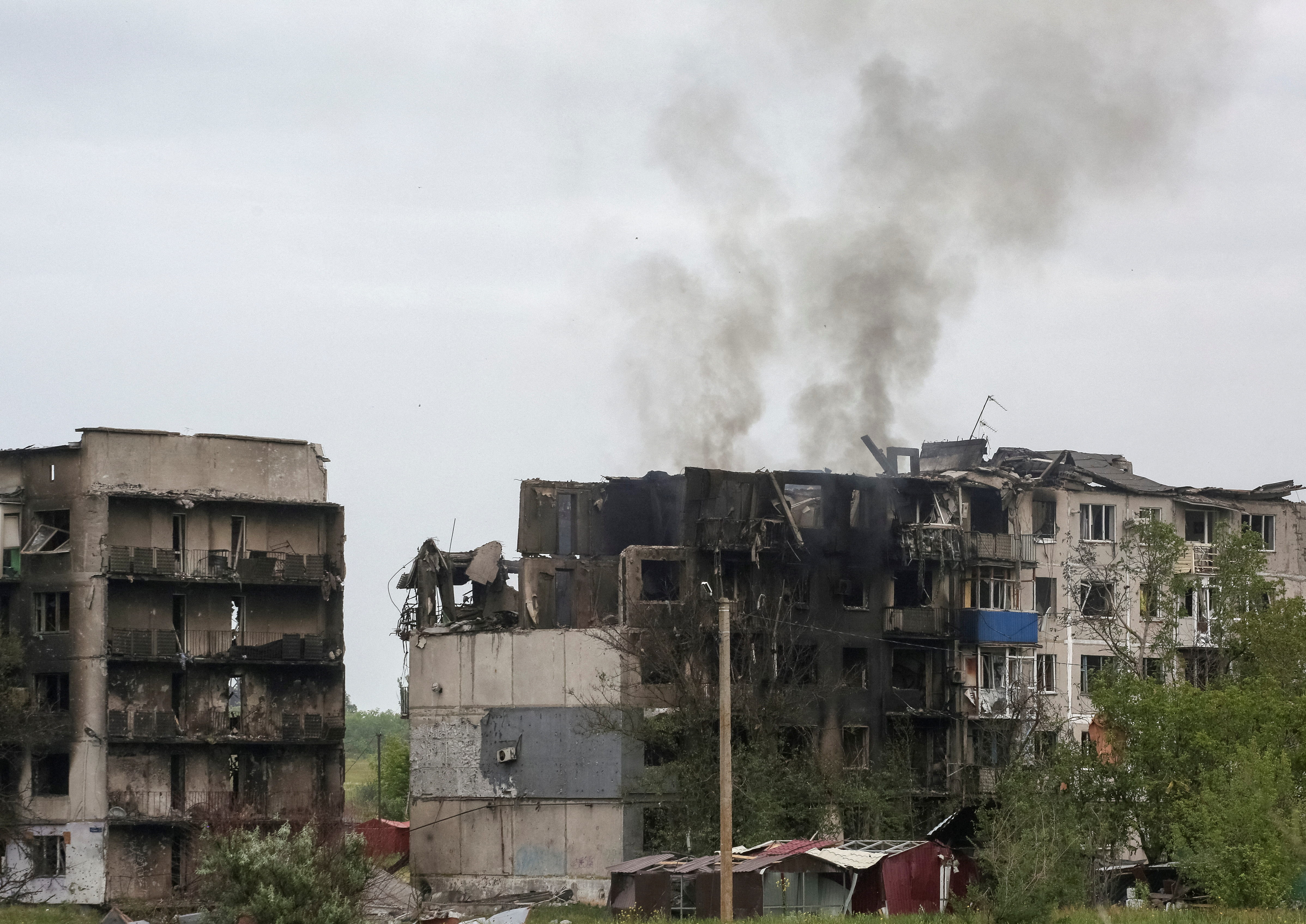 Uničenje v Mirnogradu, Ukrajini