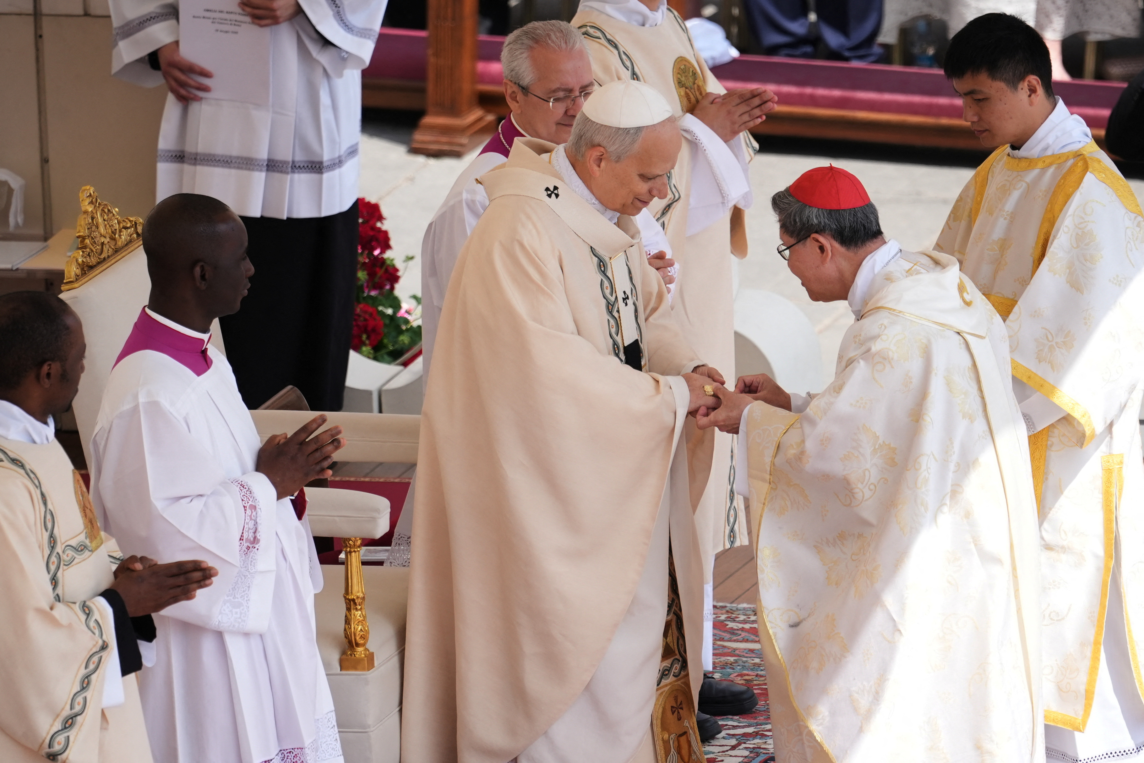 Prva maša novega papeža za javnost