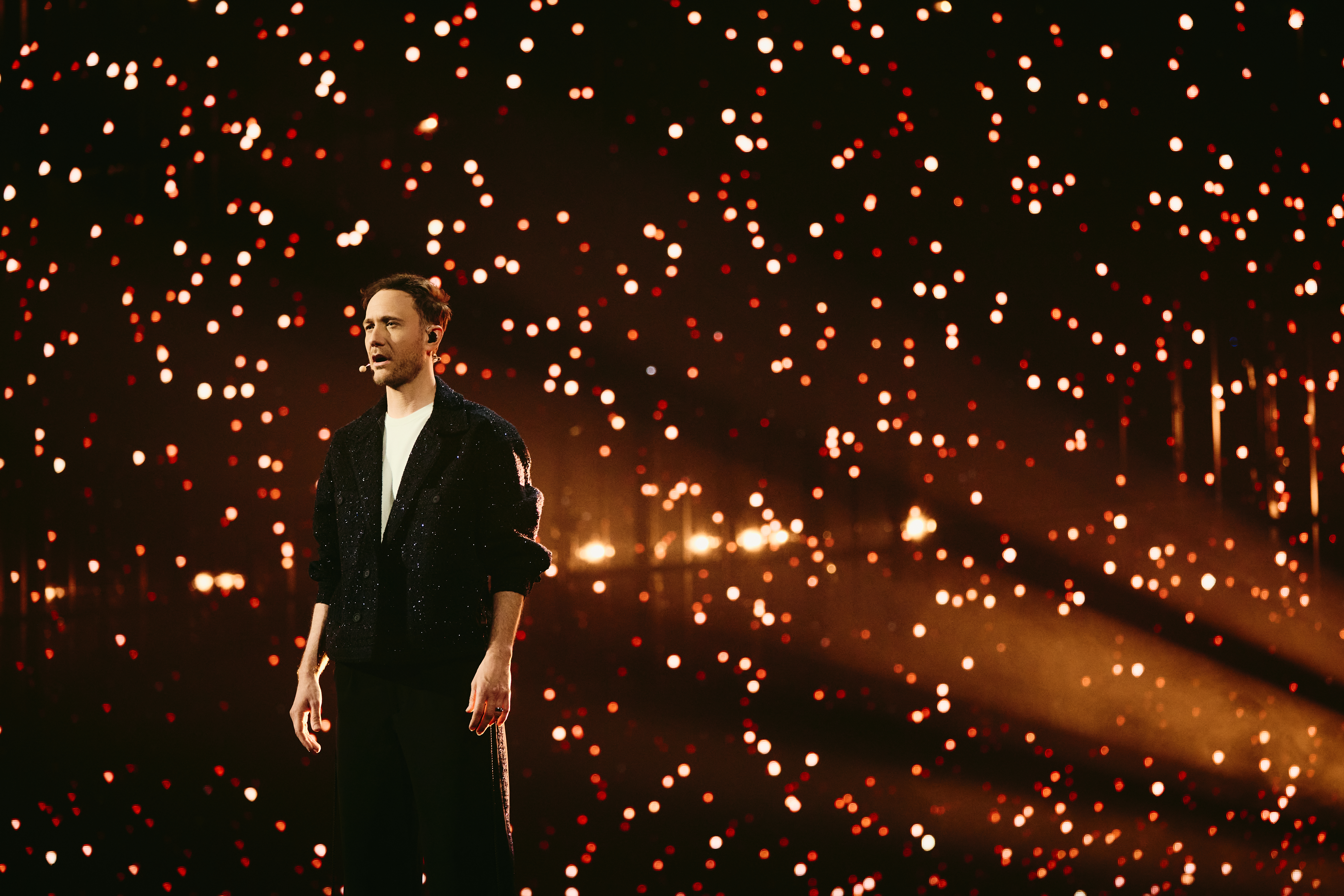 Klemen Slakonja na evrovizijski vaji