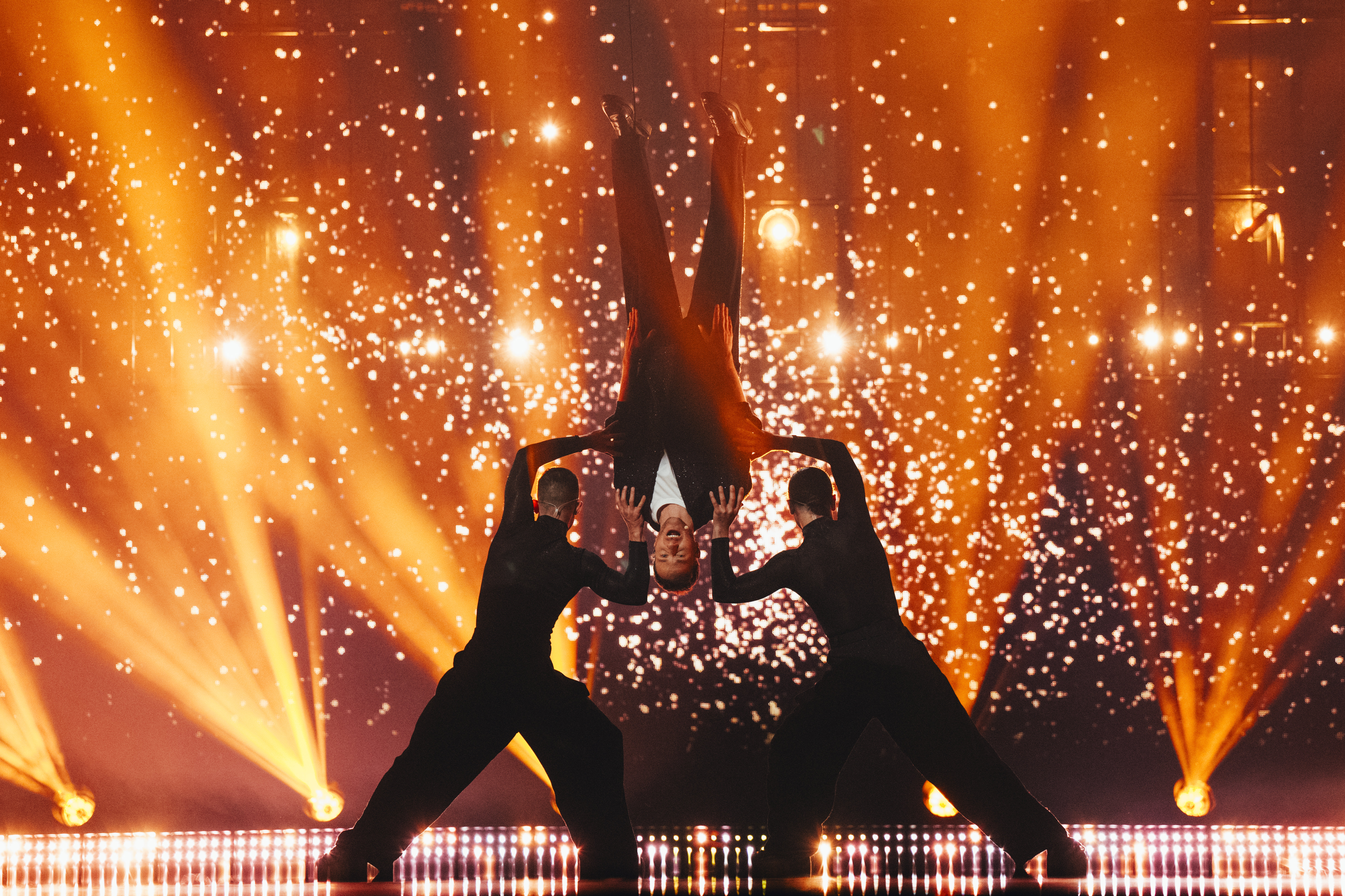 Klemen Slakonja na evrovizijski vaji