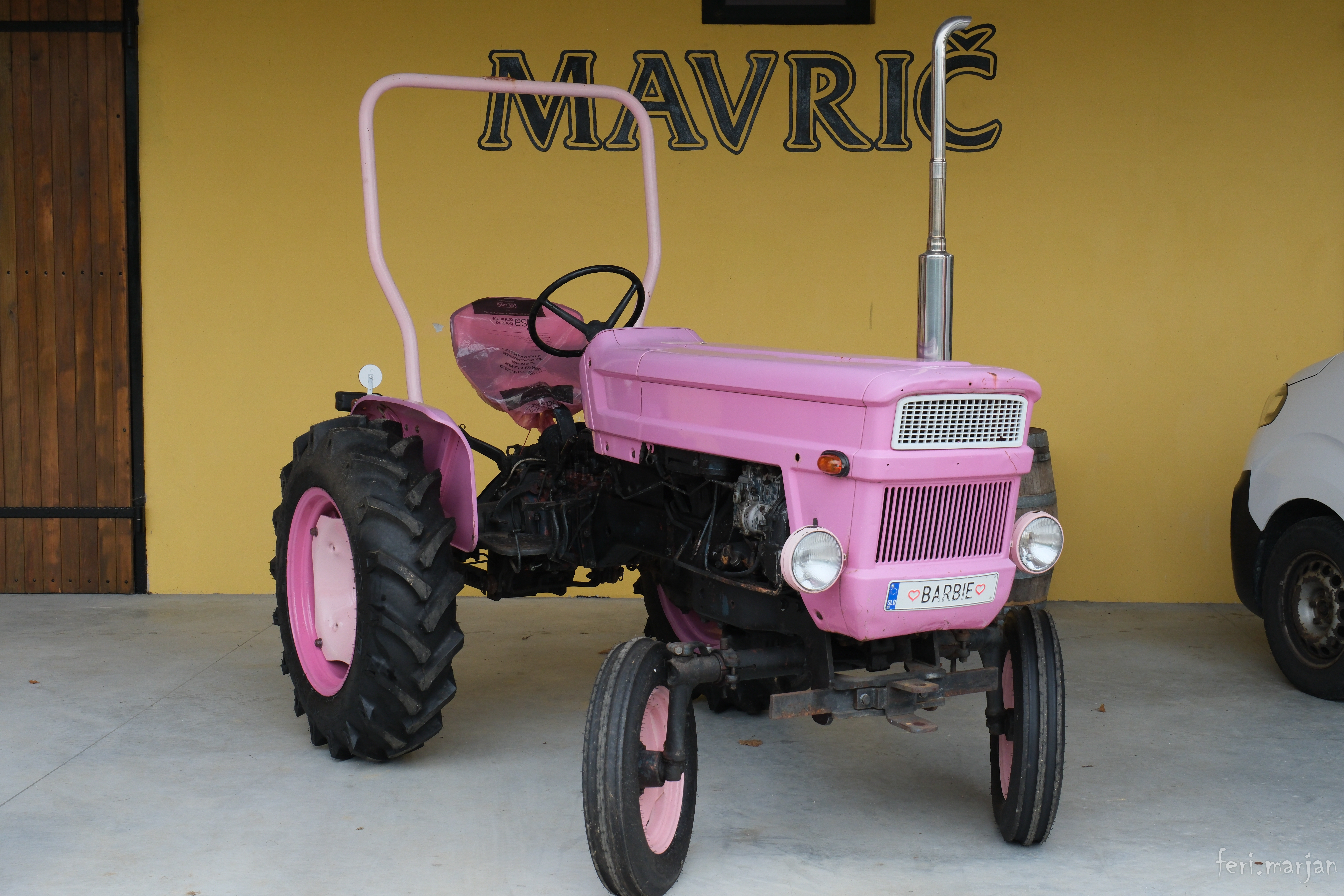 Okrasitev pred prihodom Gira v Goriška brda