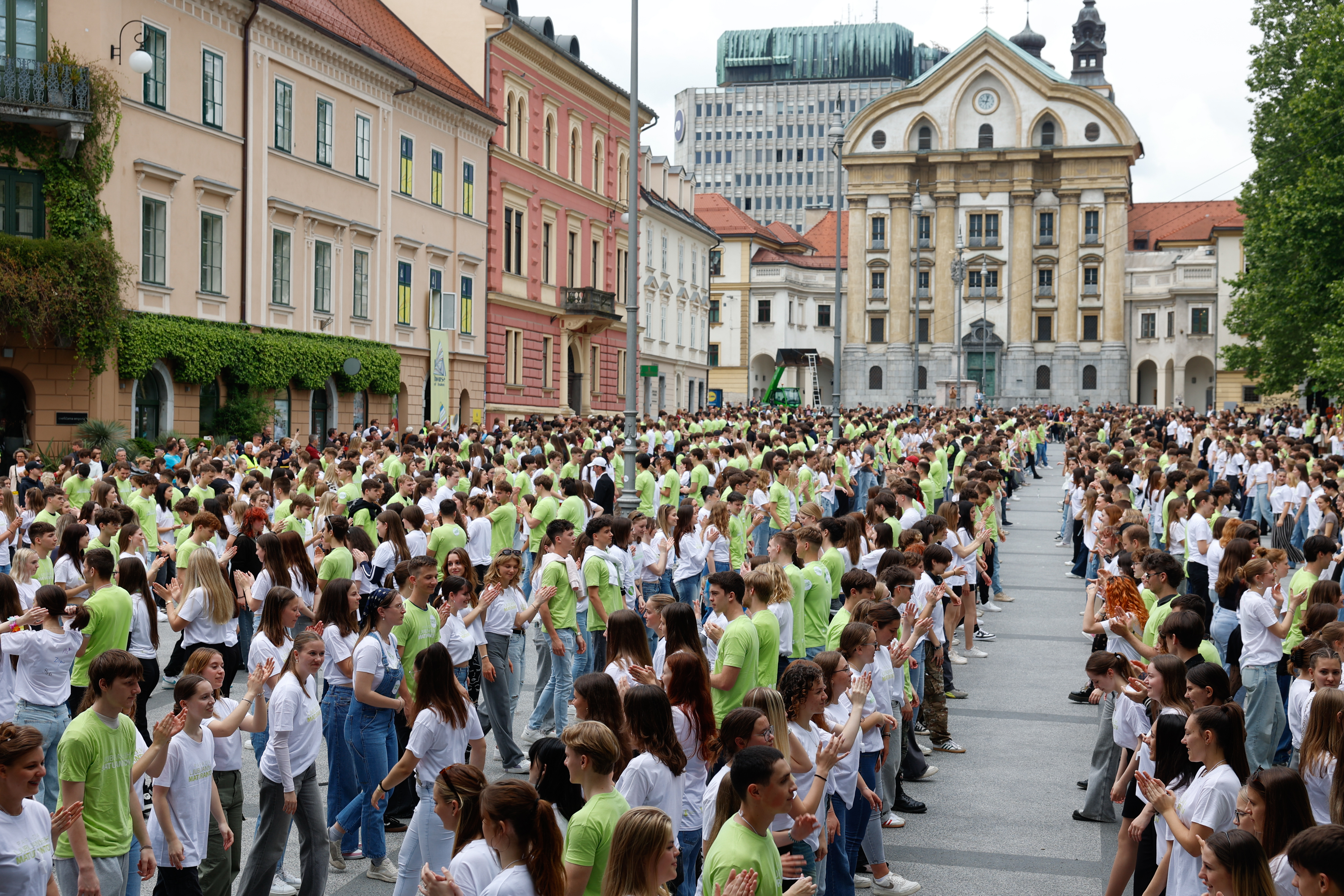 Maturantska parada v Ljubljani