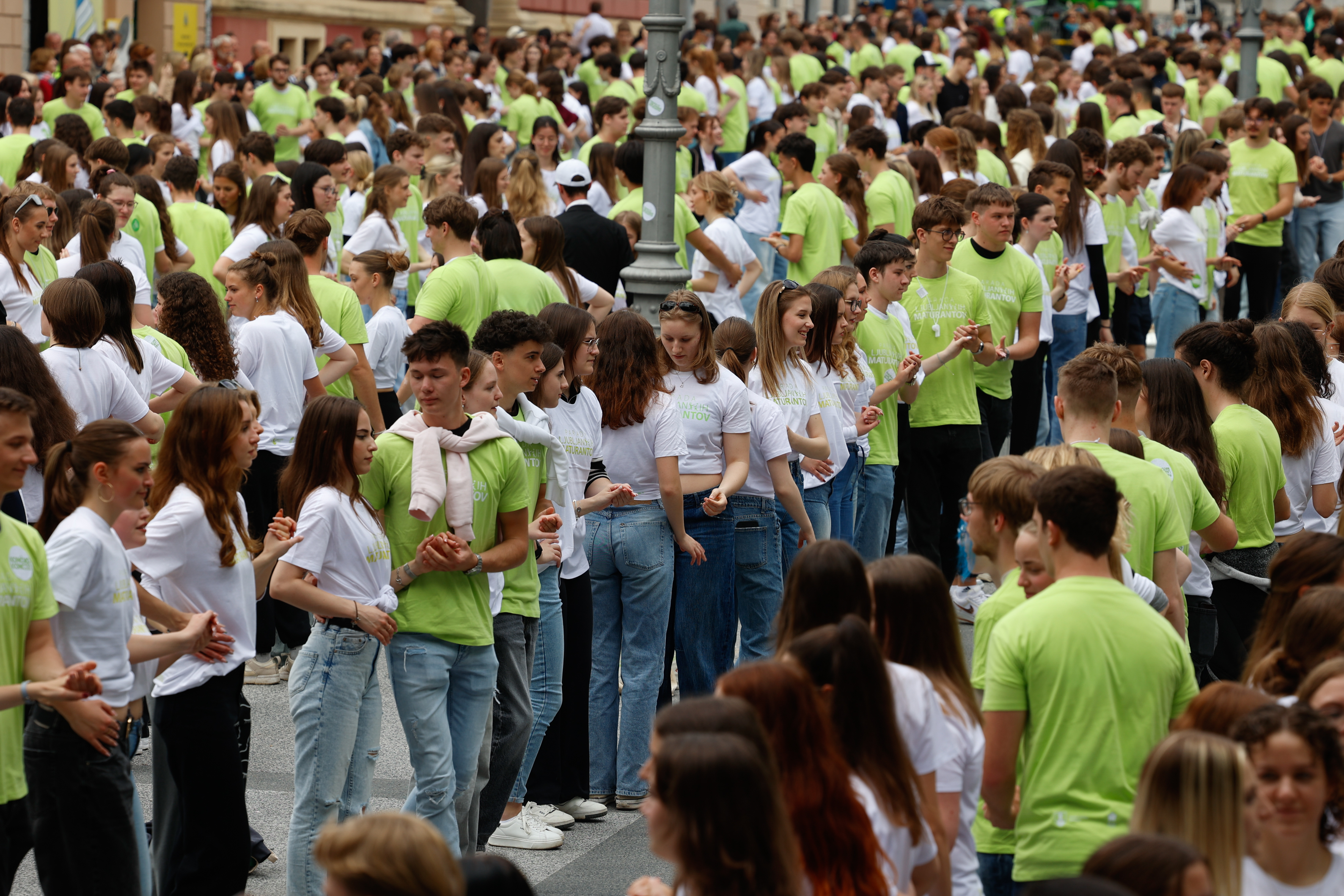 Maturantska parada v Ljubljani