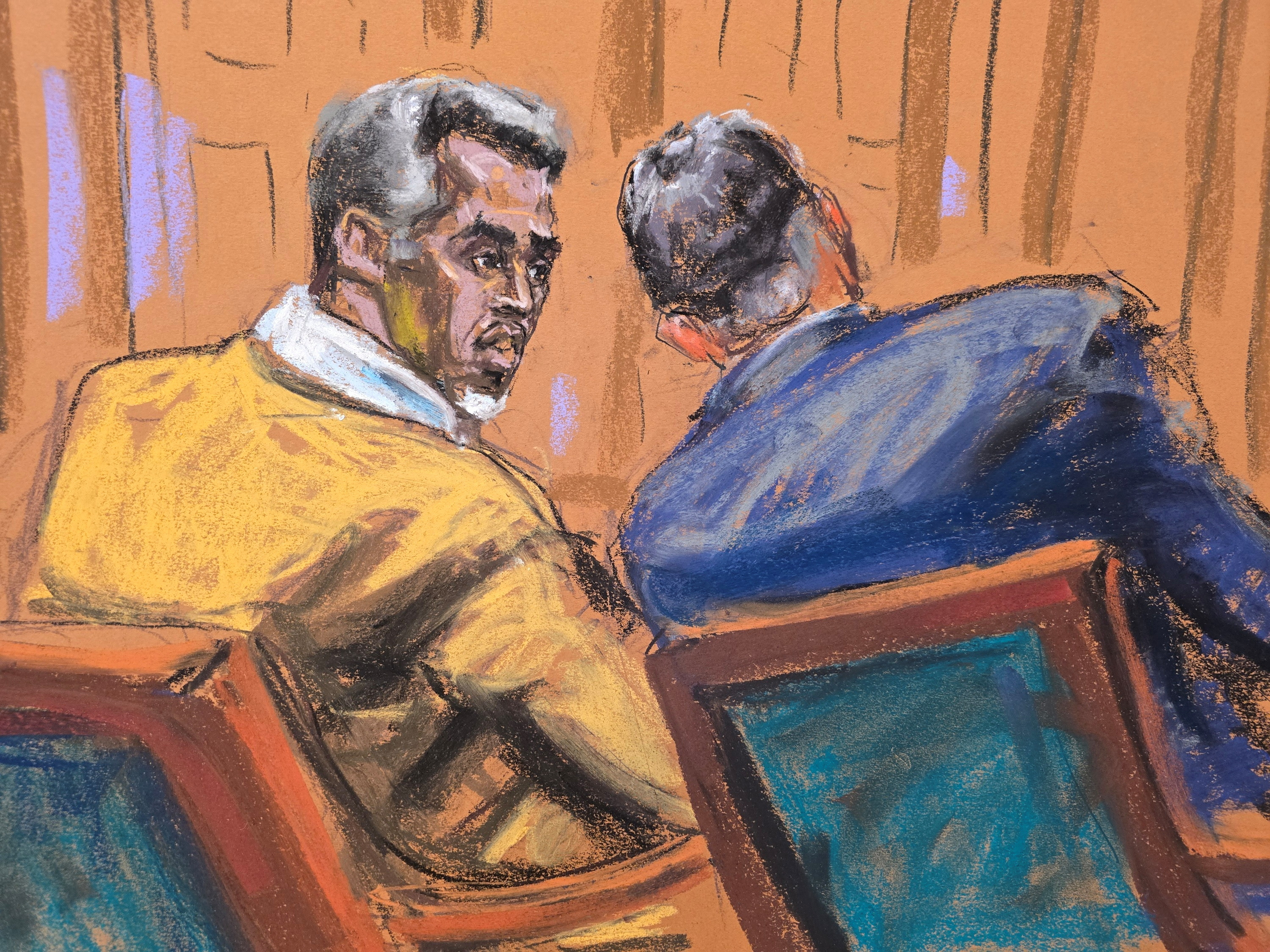 Sean 'Diddy' Combs v sodni dvorani