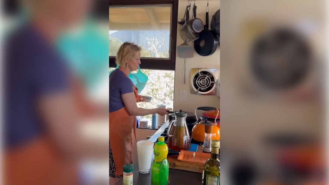 Cynthia Nixon, kuhinja, oprema