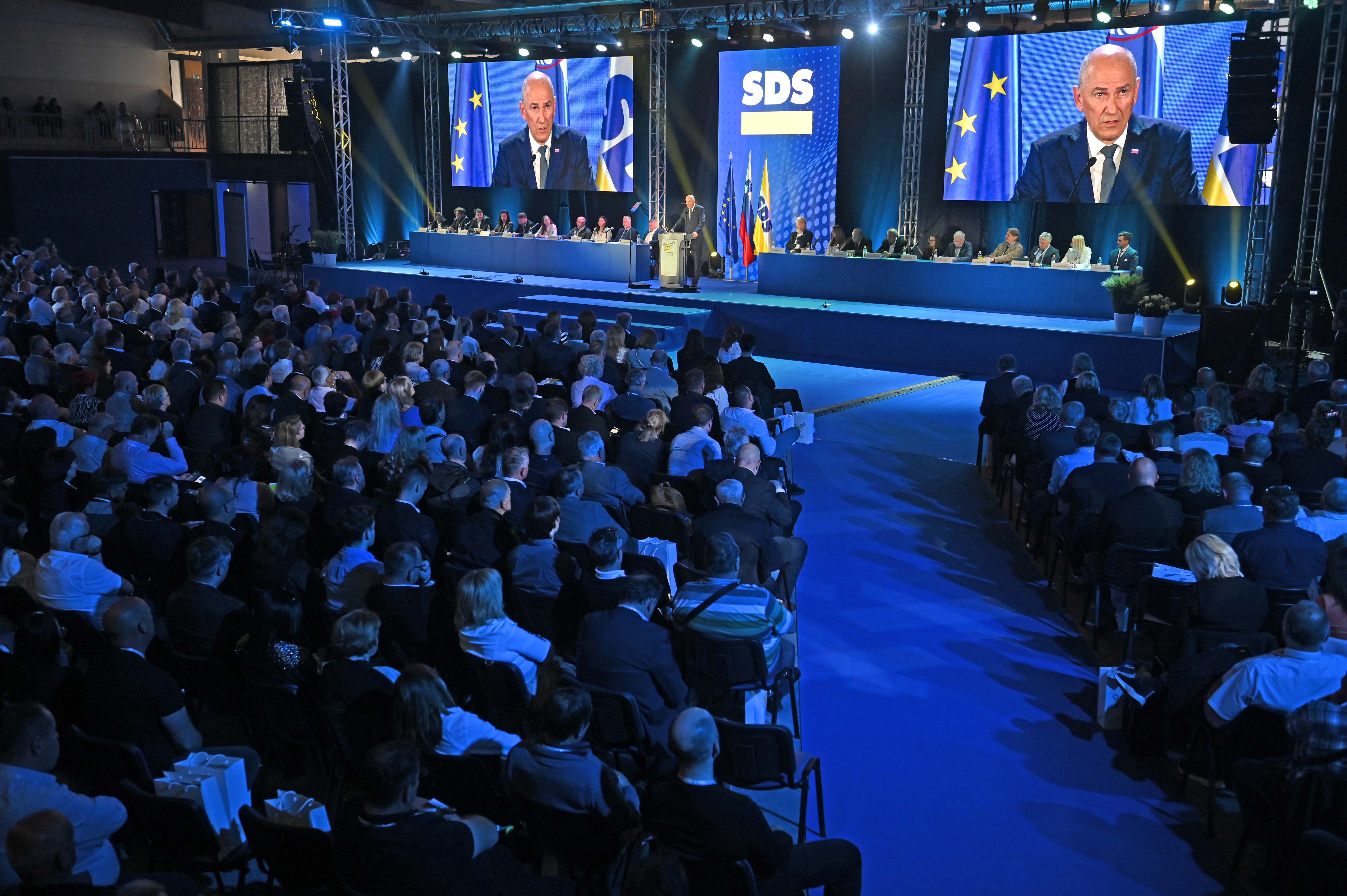 Govor Janeza Janše na kongresu stranke sds