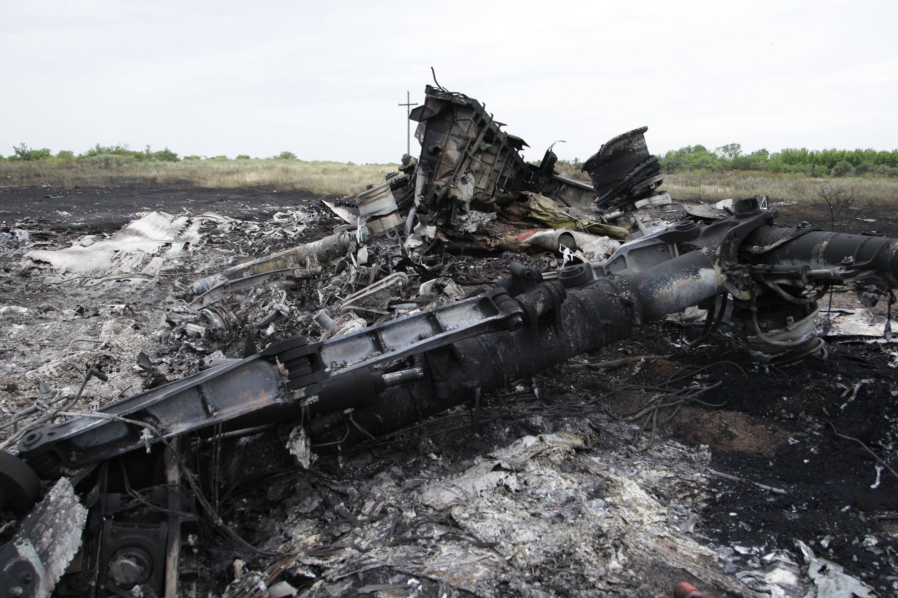 Sestrelitev letala Malaysian Airlines MH17 nad vzhodno Ukrajino leta 2014.