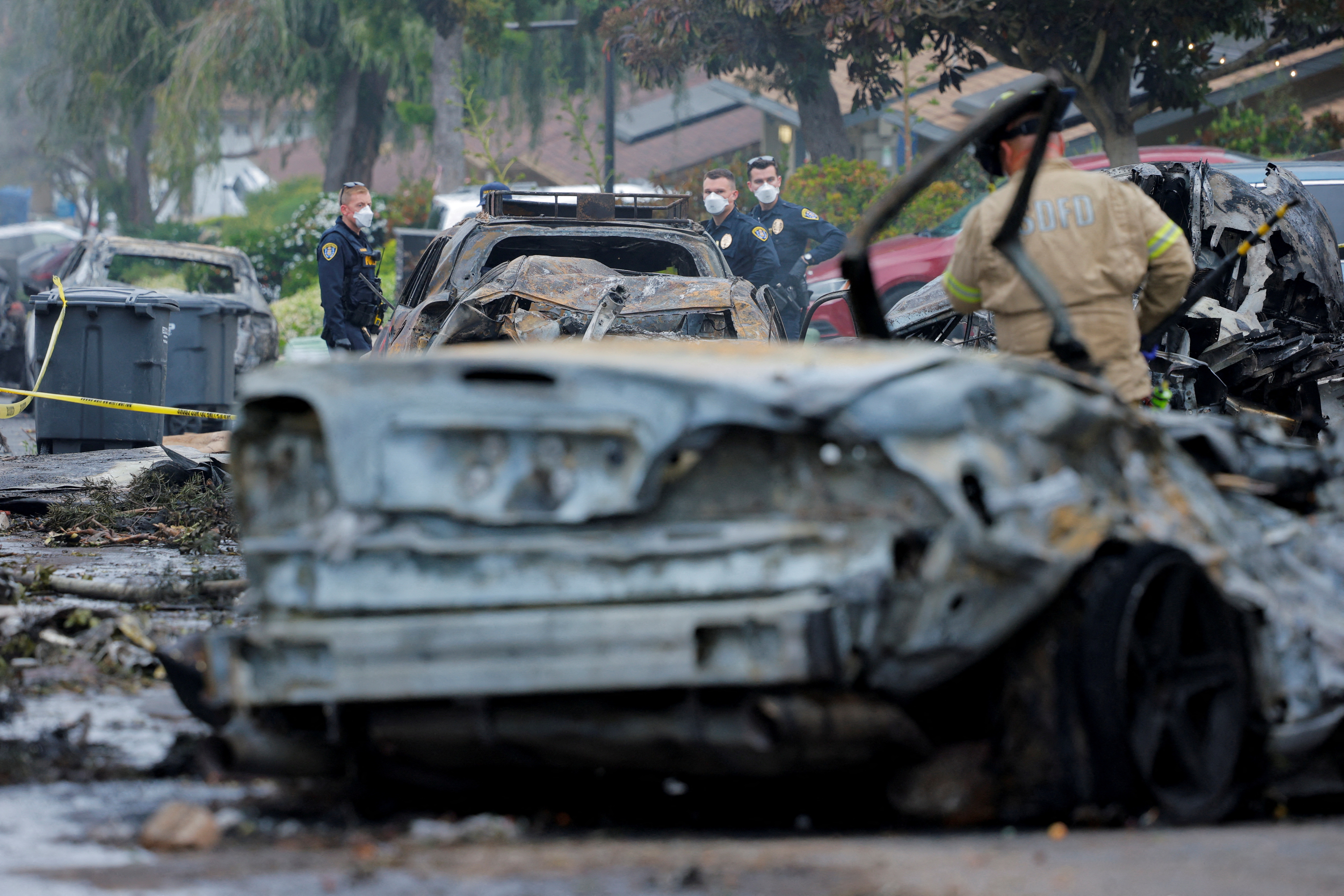 letalska nesreča san diego