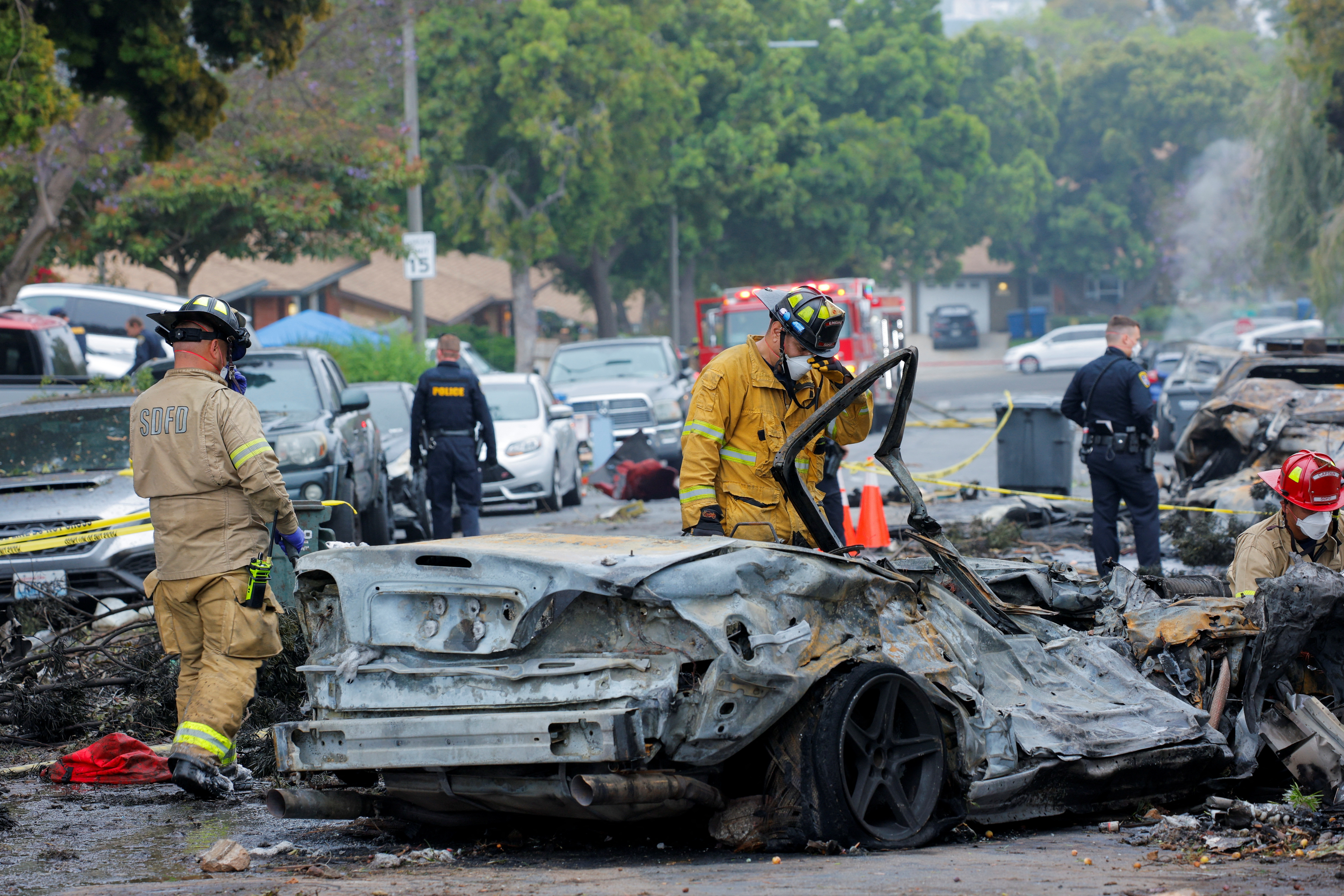 letalska nesreča san diego