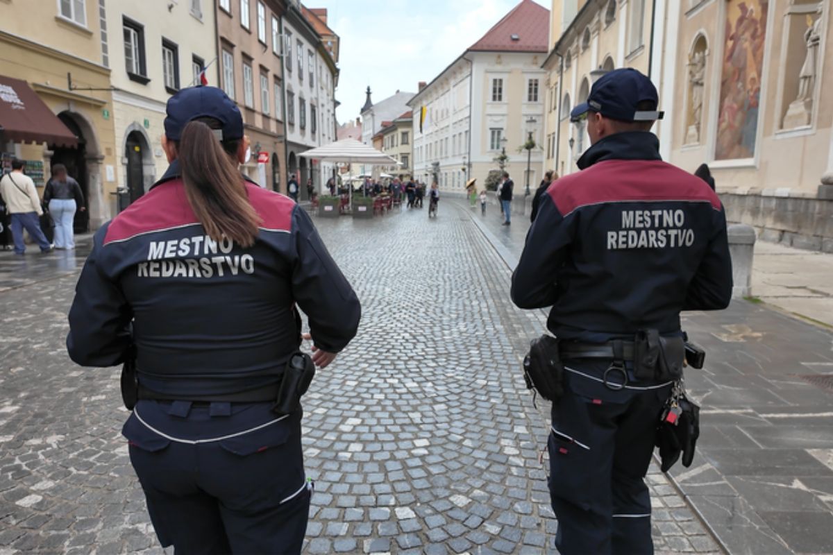 Mestna redarja na patrulji