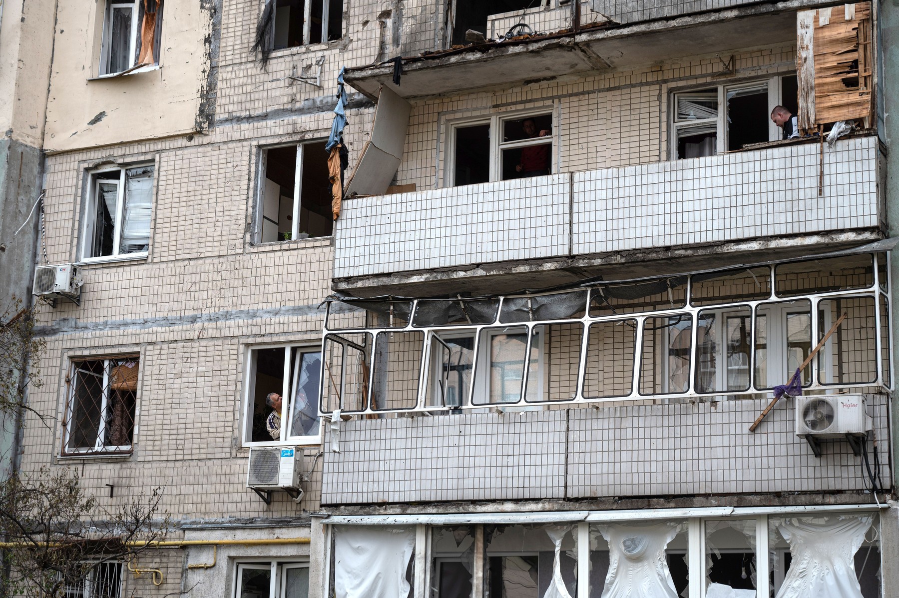 prizor iz kijeva po ruskem napadu