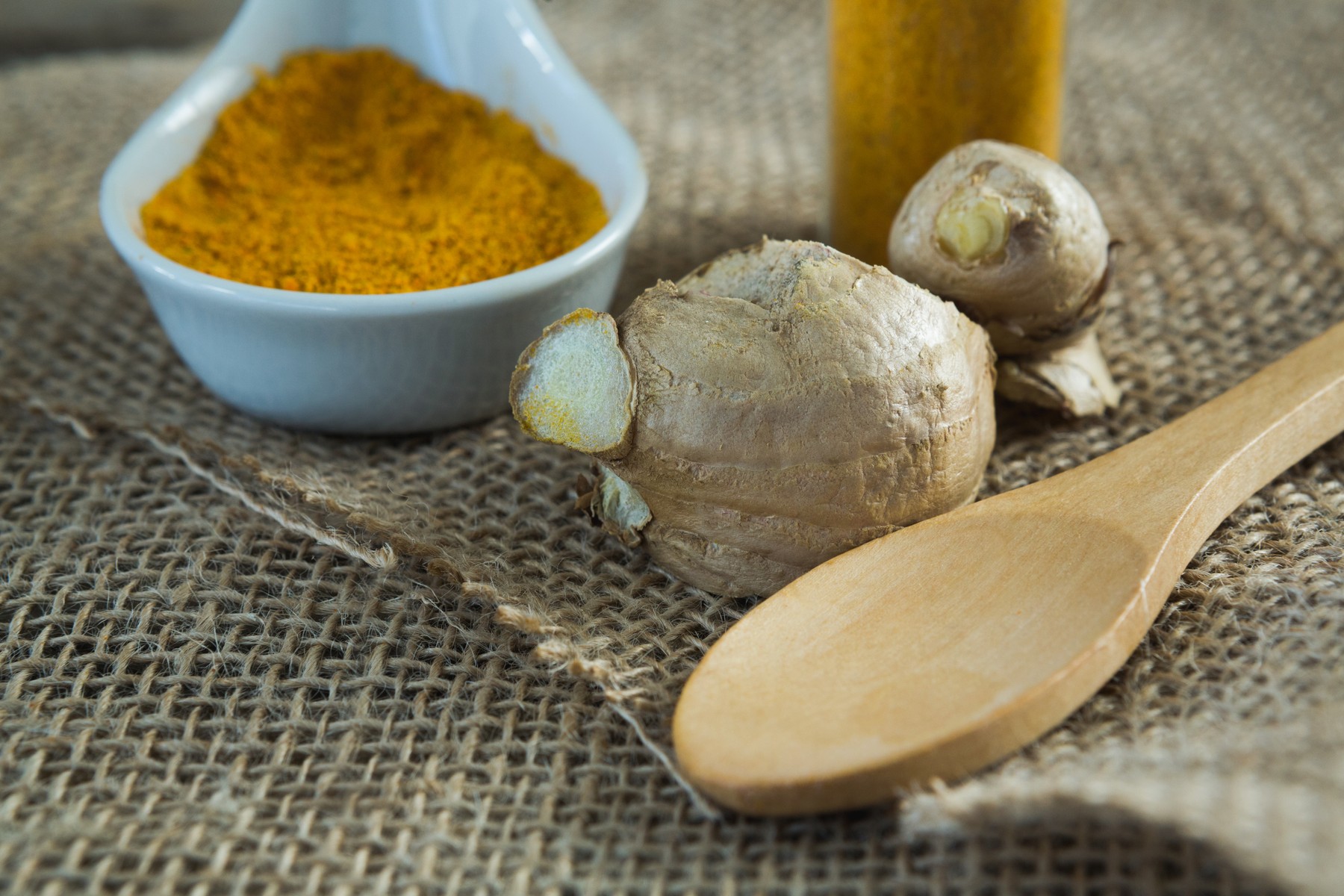 Kurkuma in ingver