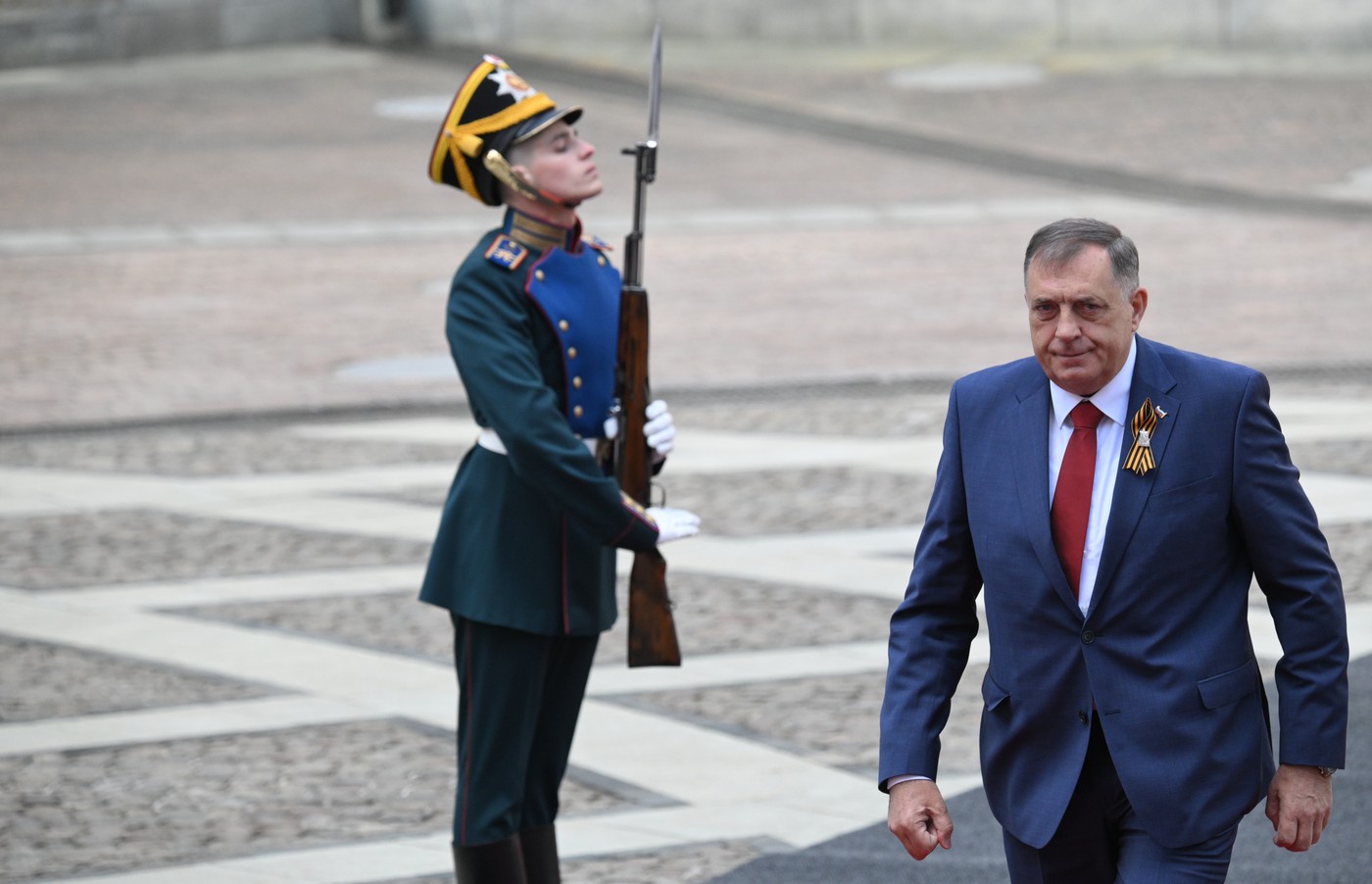 Milorad Dodik v Moskvi