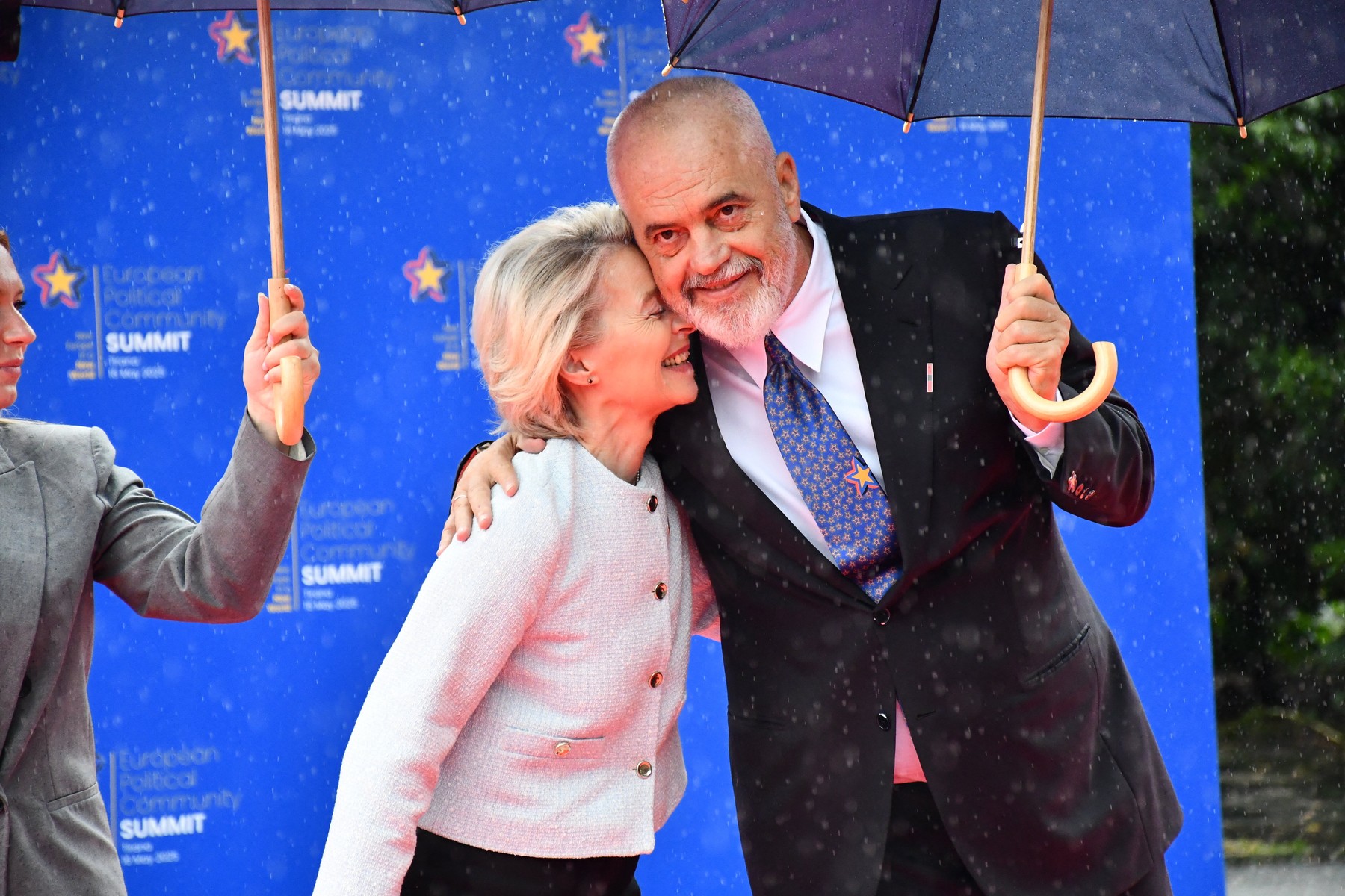 Edi Rama in Ursula von der Leyen