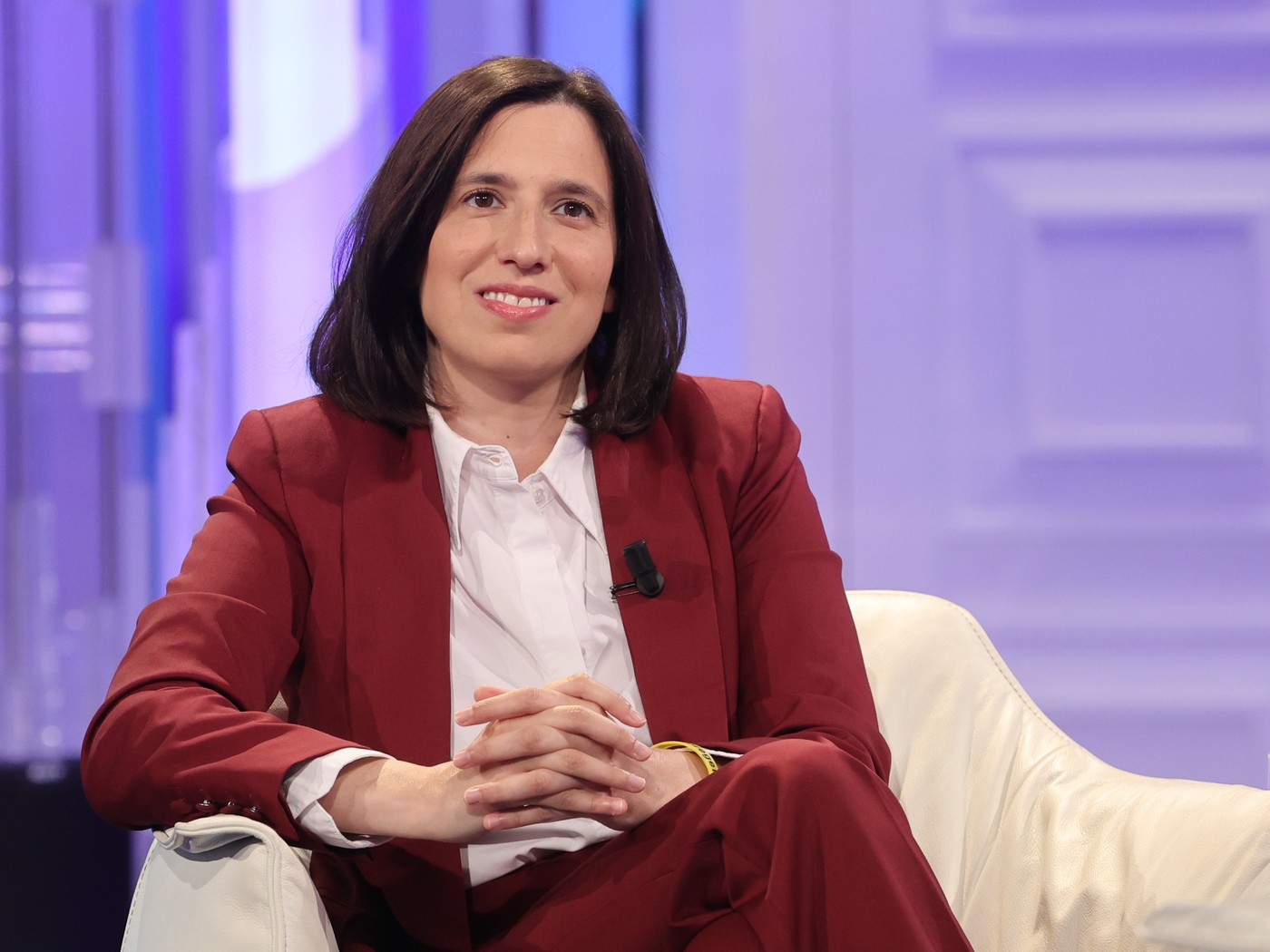 Vodja italijanske opozicijske Demokratske stranke Elly Schlein.