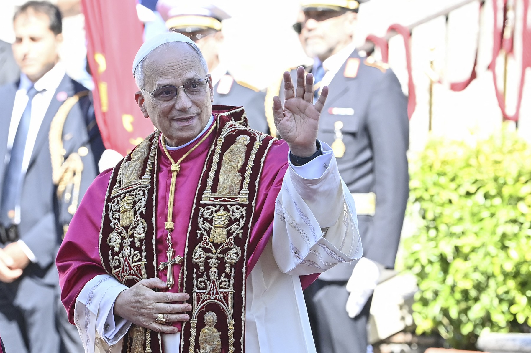 Papež Leon z mašo v lateranski baziliki uradno postal rimski škof