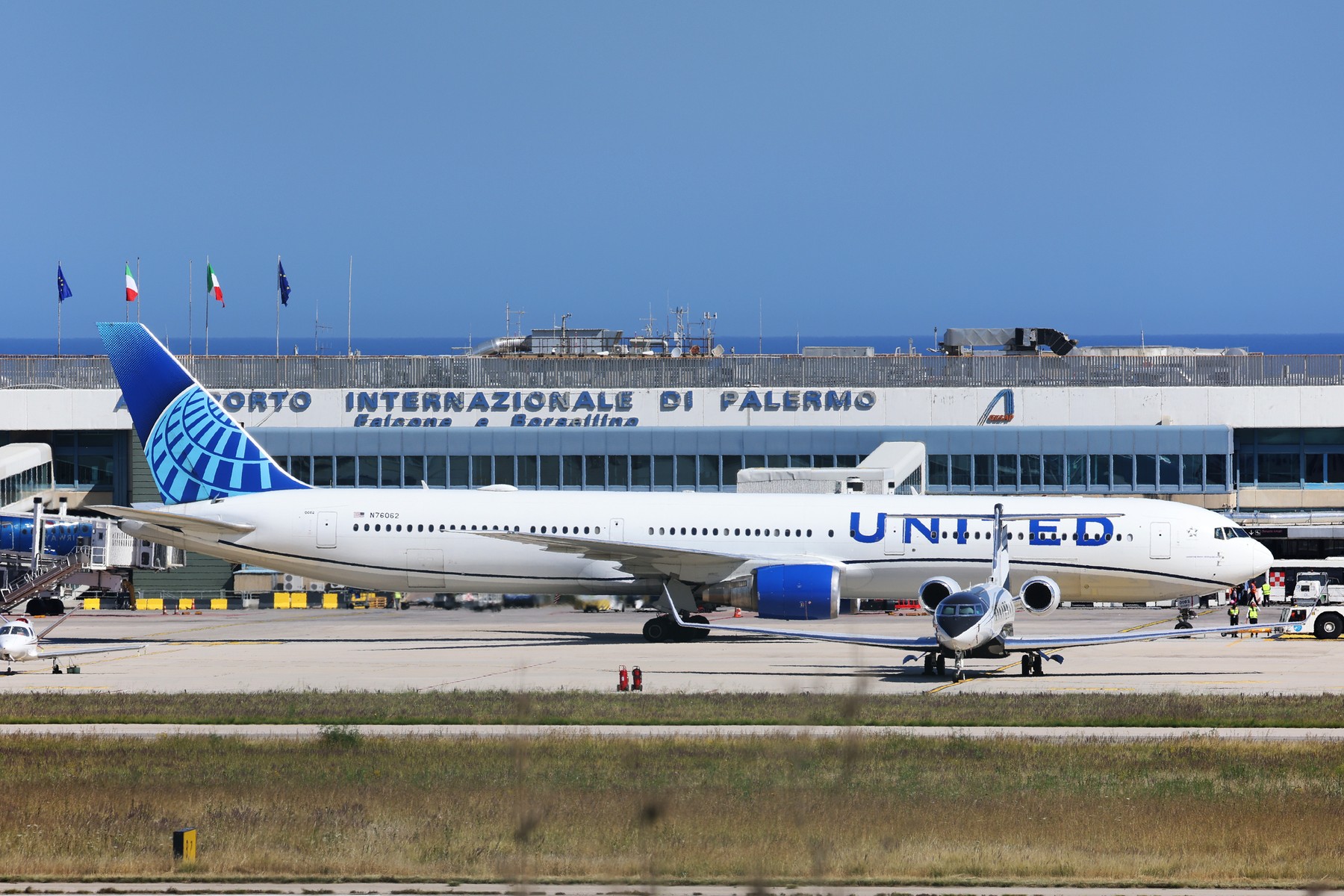 Letališče v Palermu na Siciliji