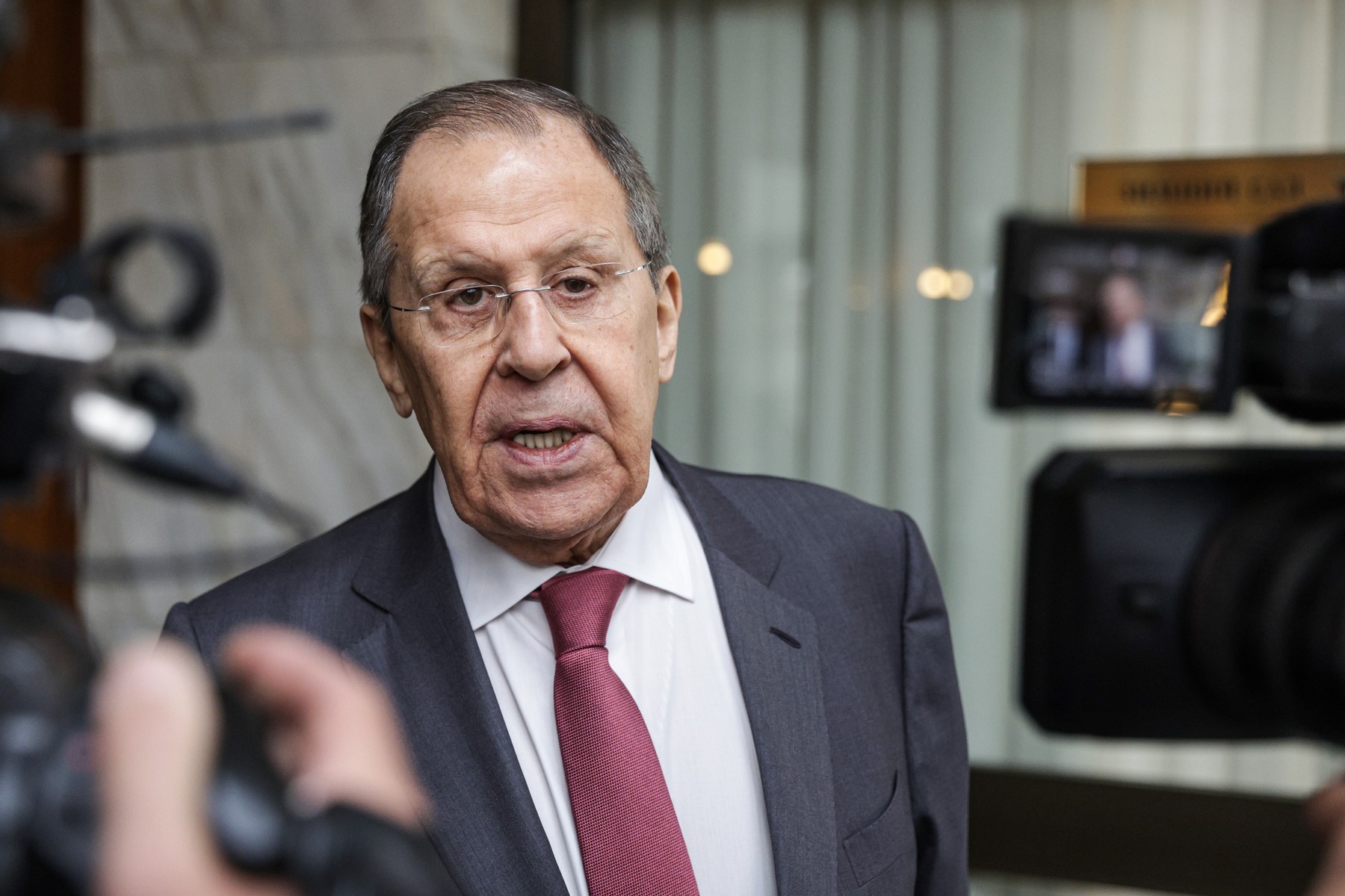 Ruski zunanji minister Sergej Lavrov