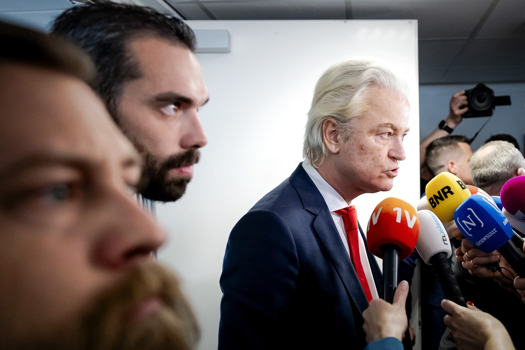 Vodja nizozemske skrajne desnice Geert Wilders