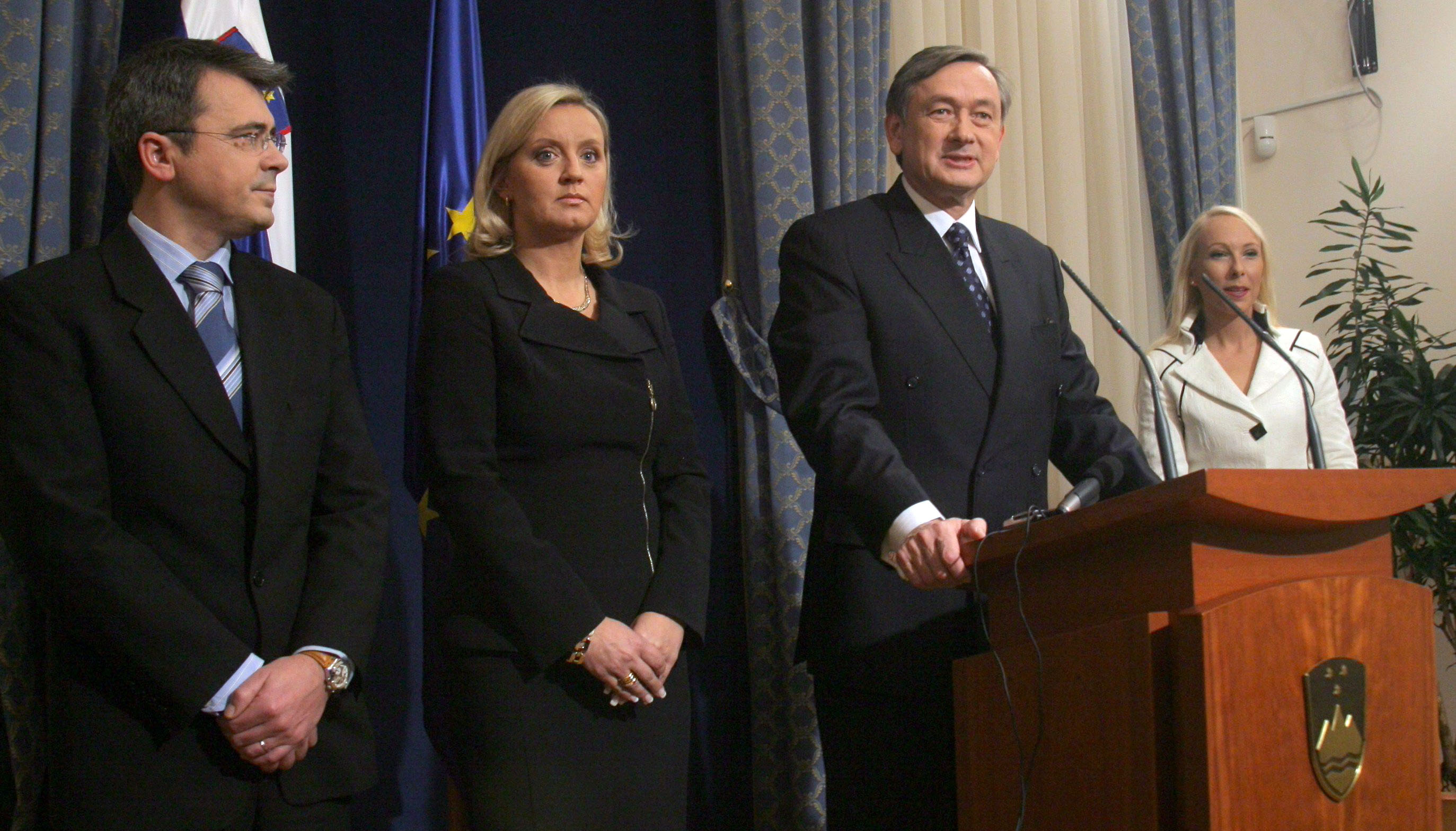 Mojca Seliškar Tuš z Danilom Türkom