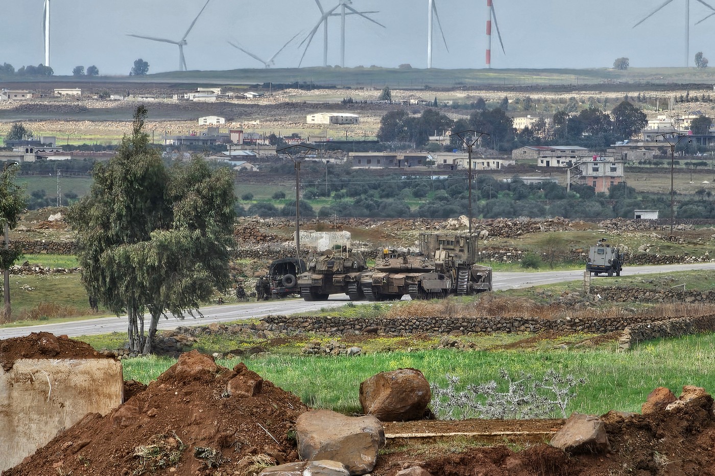 Izraelska vojska na sirskem ozemlju