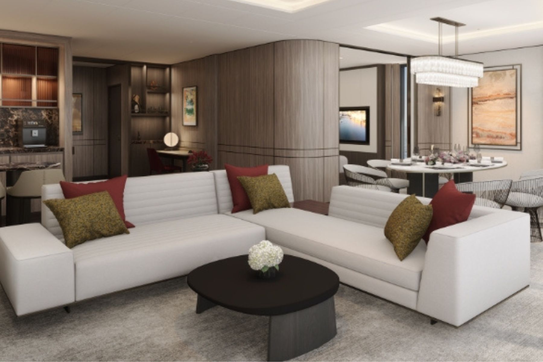 Luksuzna jahta Luminara se pripravlja na svojo prvo plovbo