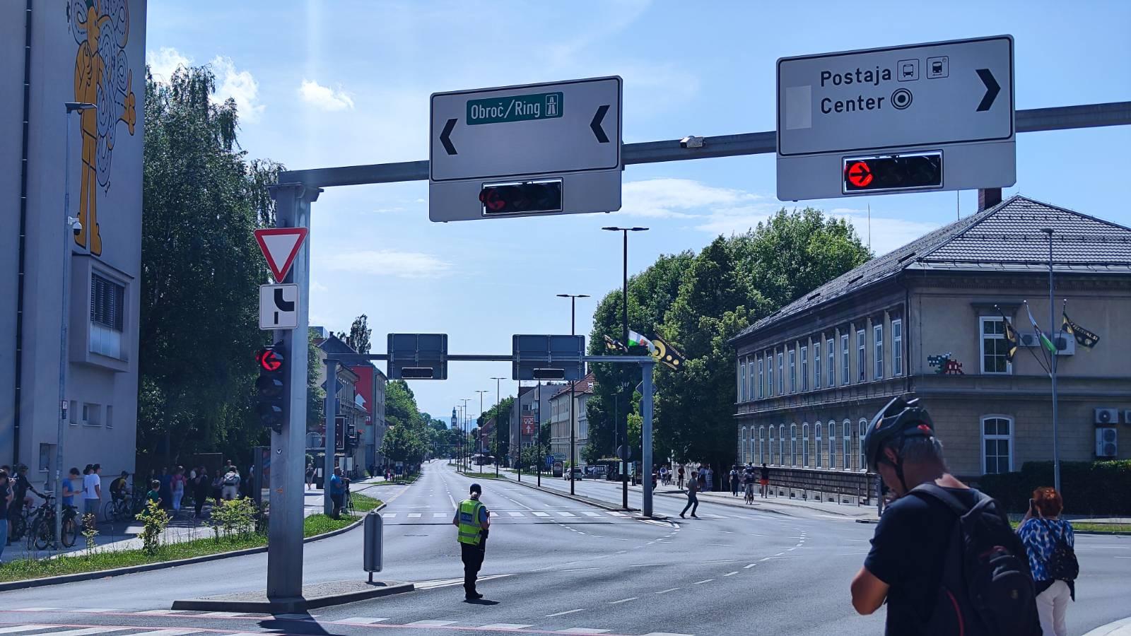 Zapora tržaške zaradi dirke Po Sloveniji