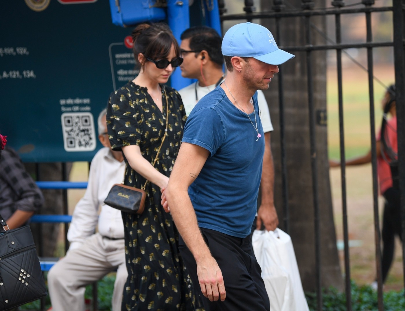 Dakota Johnson in Chris Martin