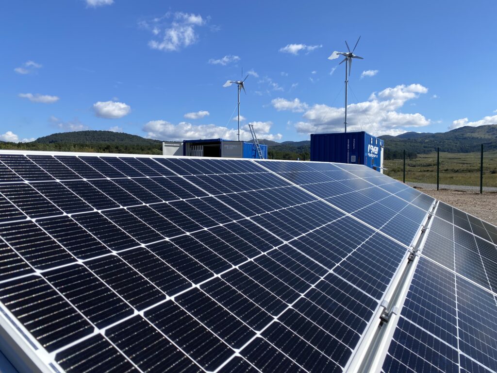 Sončne celice na strelišču Slovenske vojske