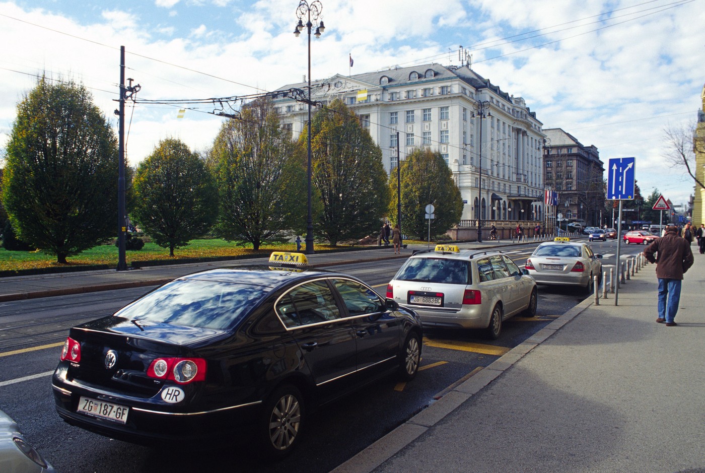Taksisti v Zagrebu