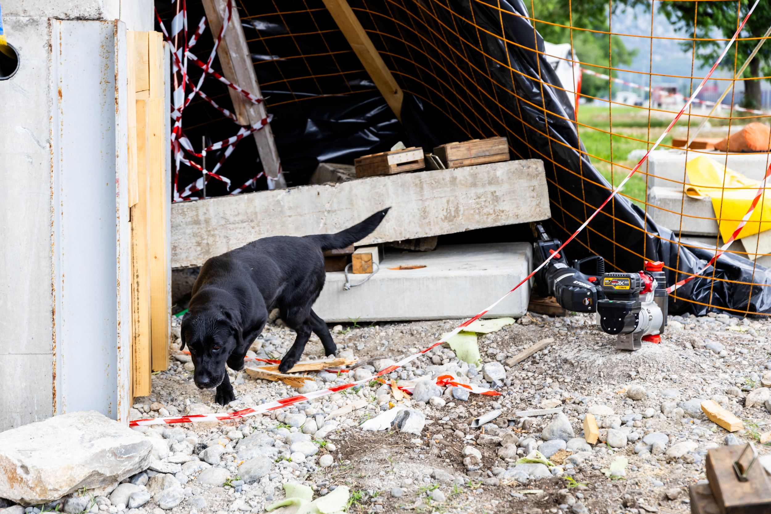Potresna vaja v Novi Gorici