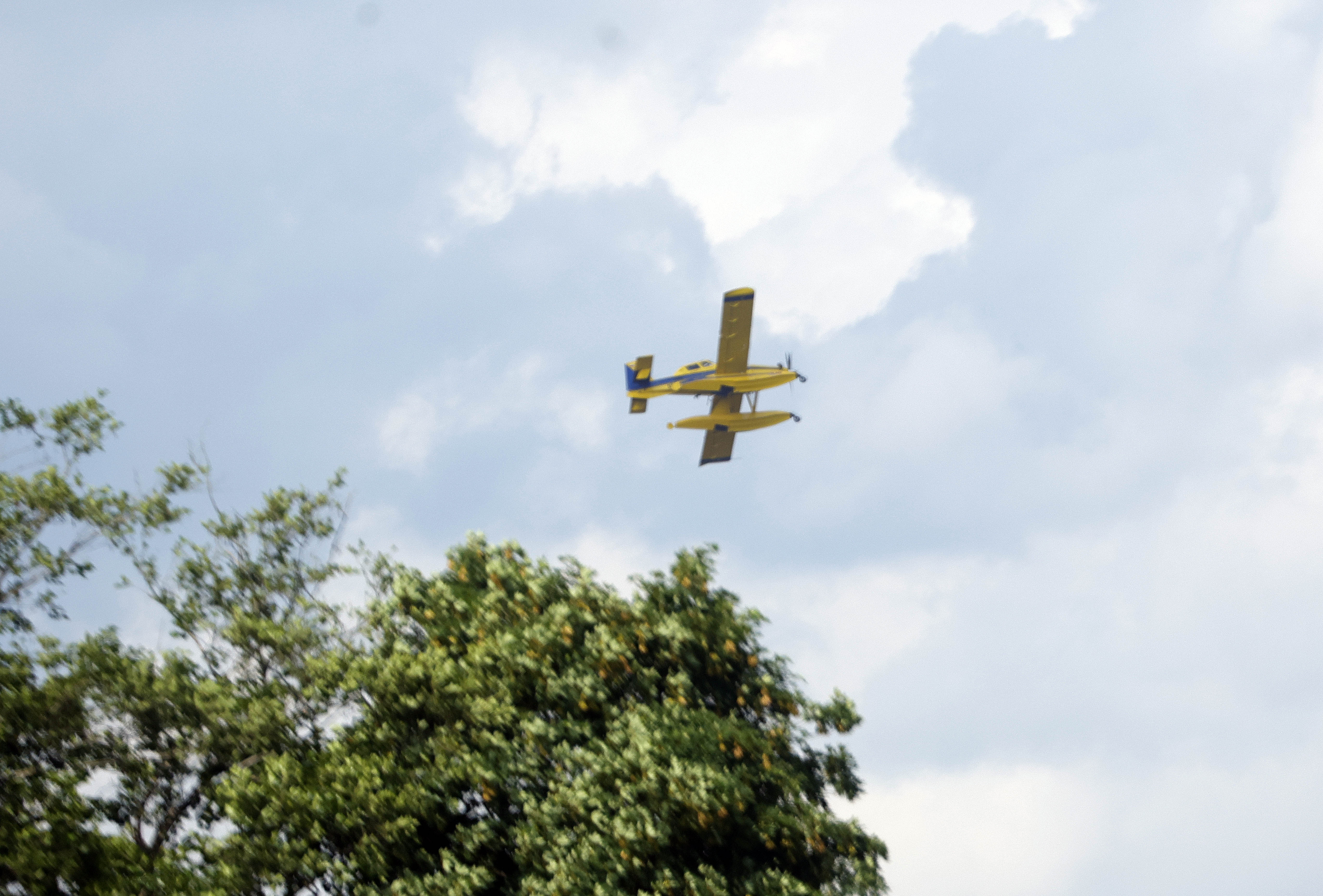 Gašenje požara med Smlednikom in Trbojami