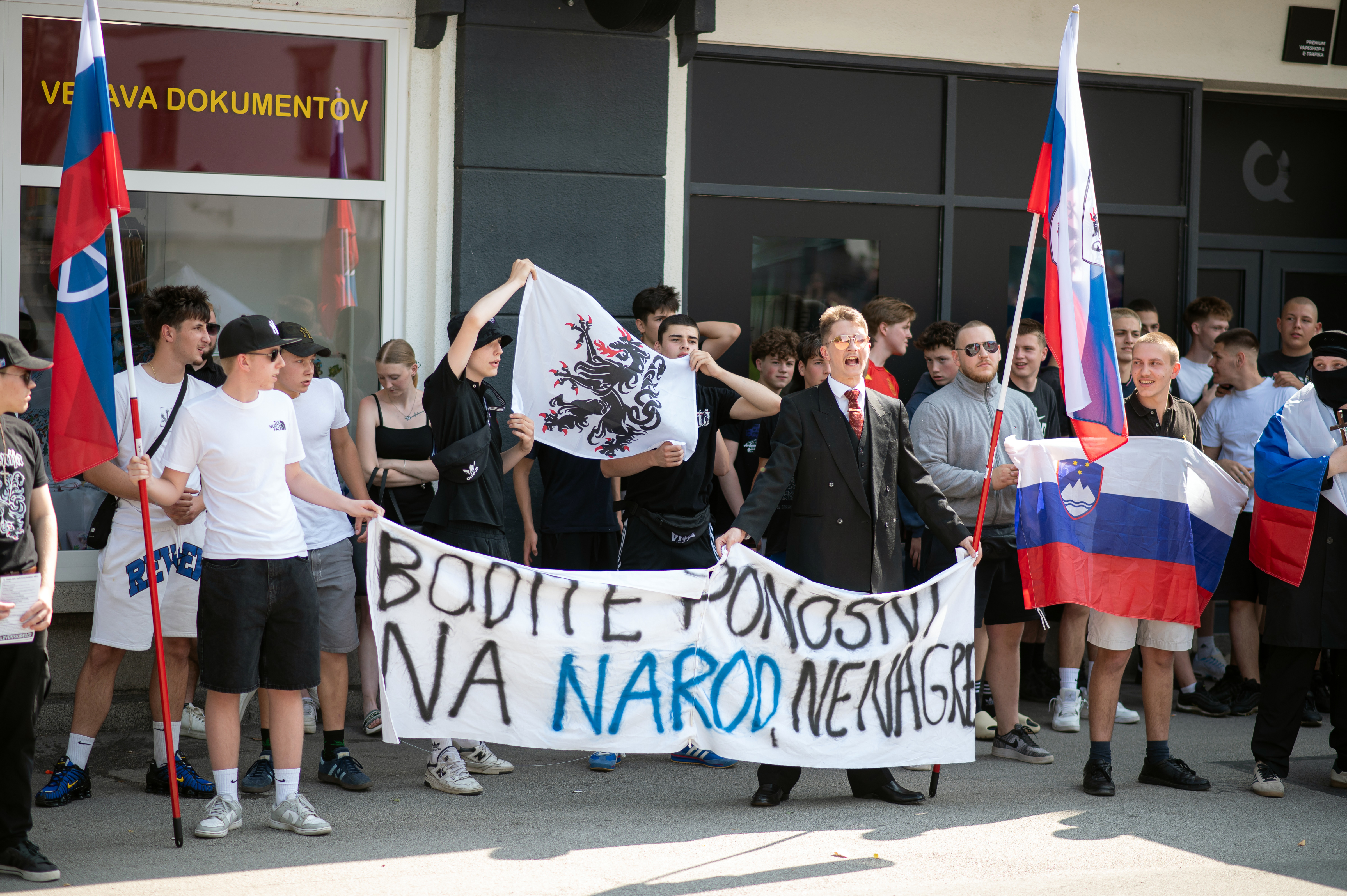 Protishod ob paradi ponosa v Mariboru