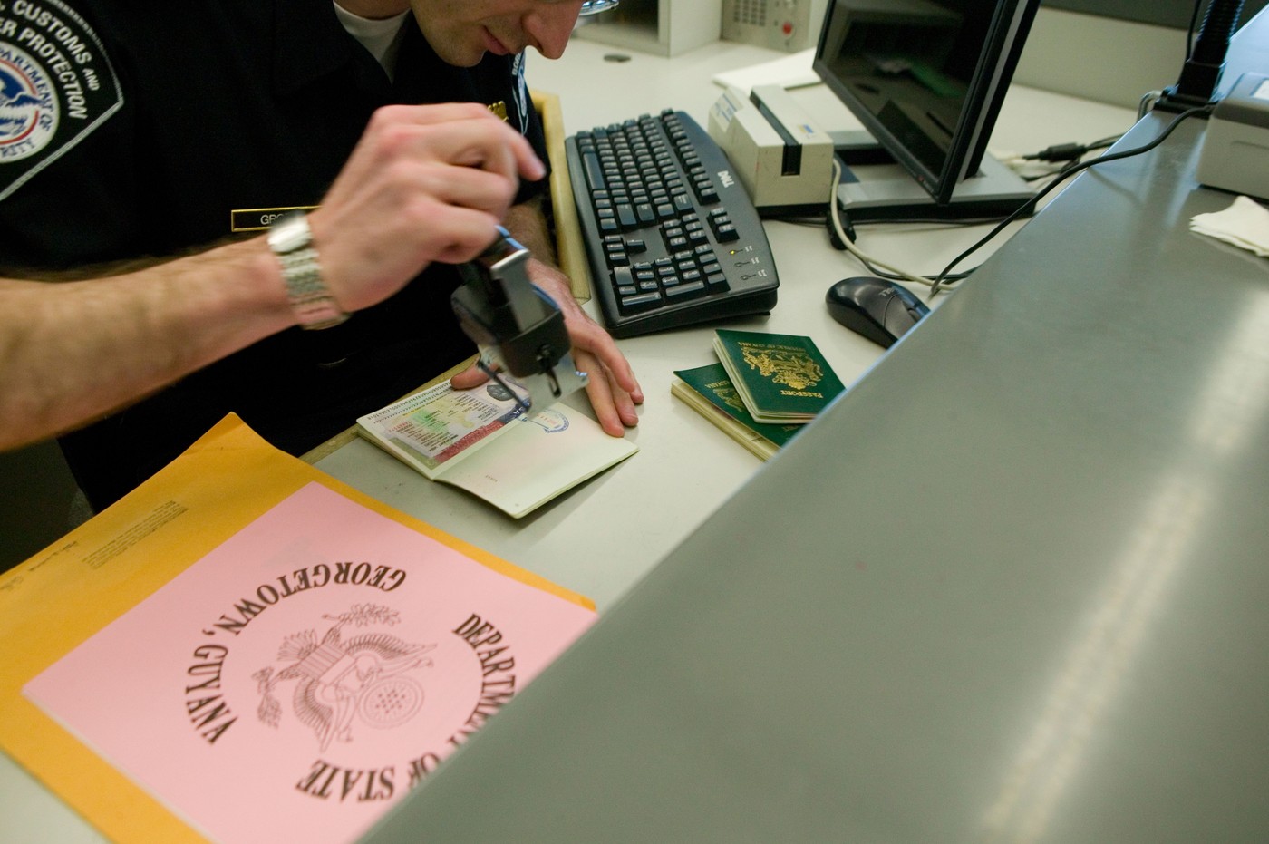 Odobritev vstopa v ZDA na letališču