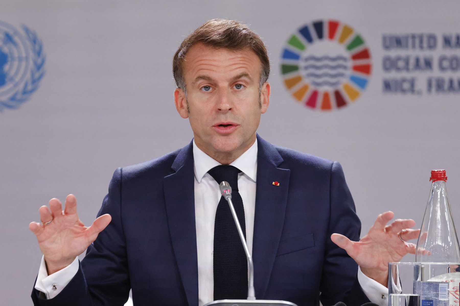 Francoski predsednik Emmanuel Macron