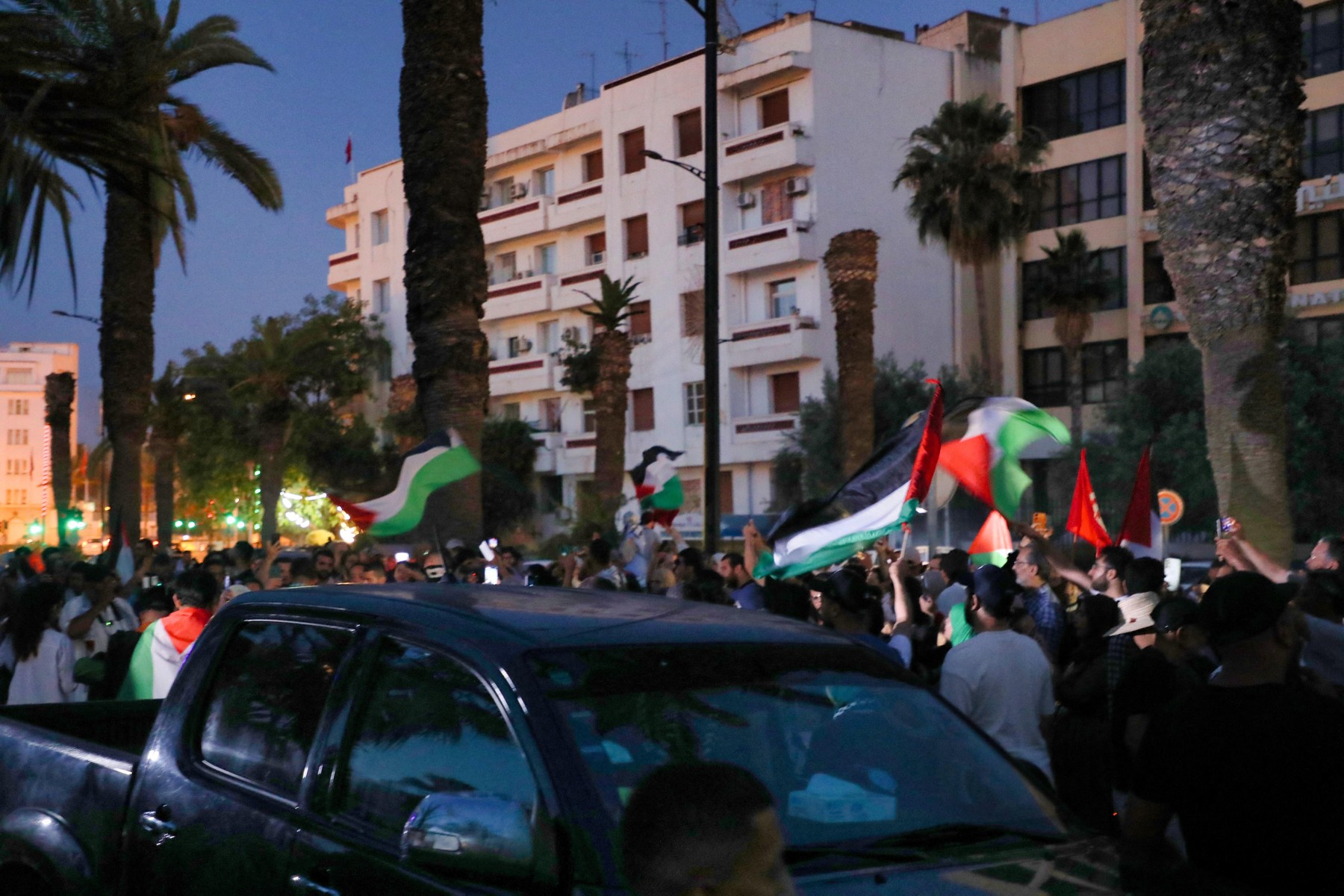 Aktivisti iz Tunizije protestno krenili na pot proti Gazi